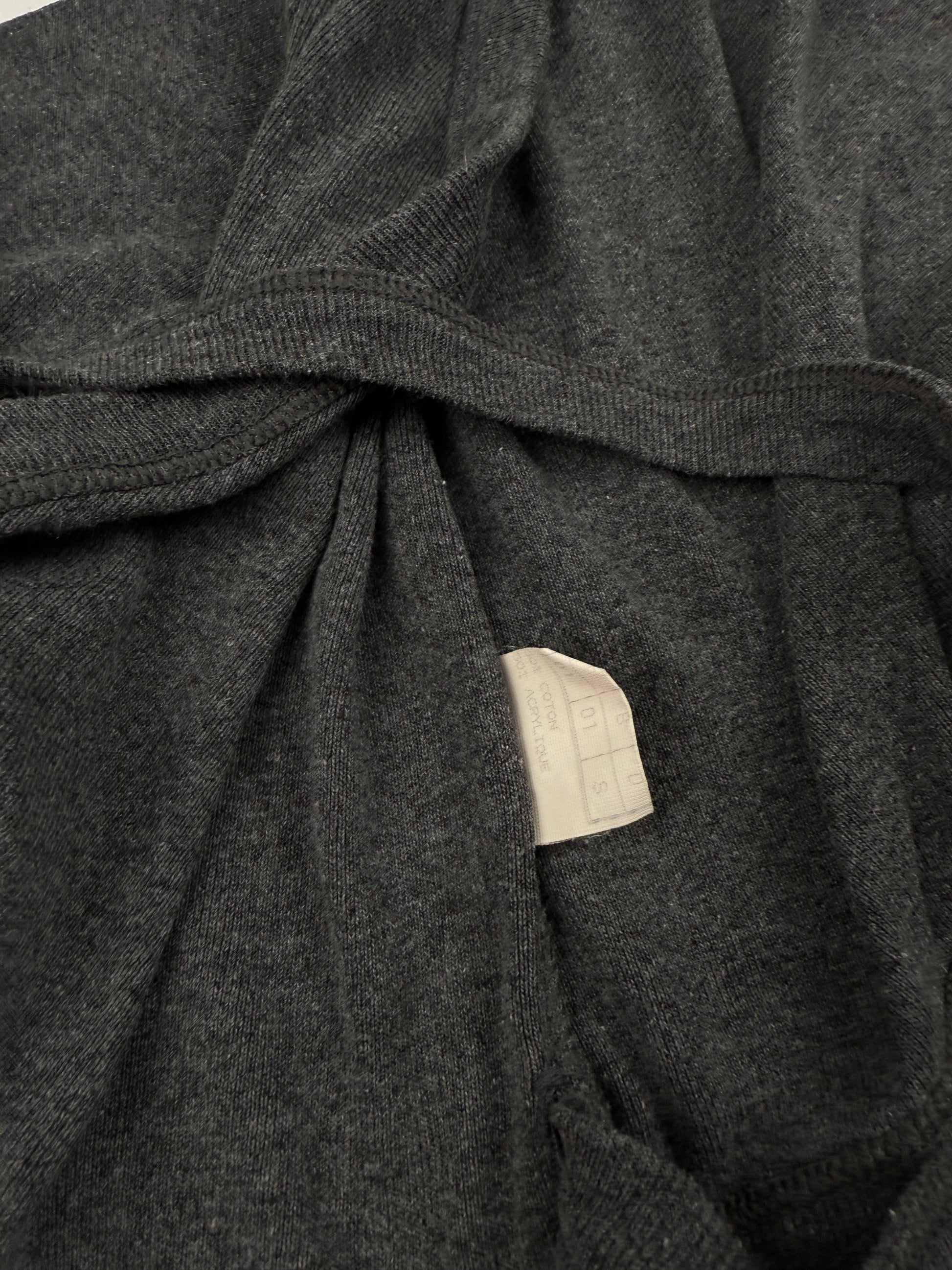 Grey tie up bolero jumper (S)