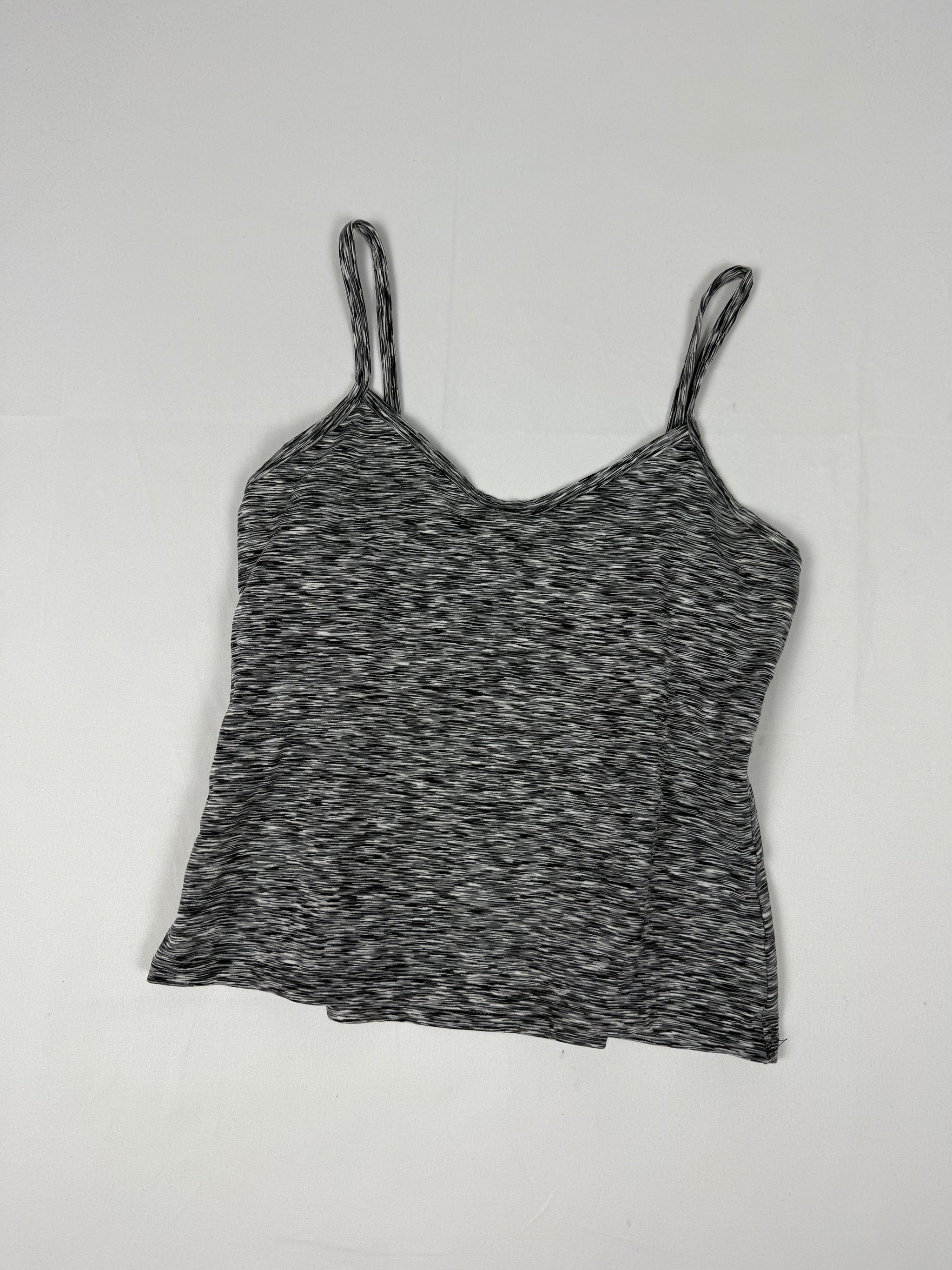 Grey tight fit cami top (S/M)