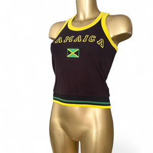 Black Jamaica tank top (S)