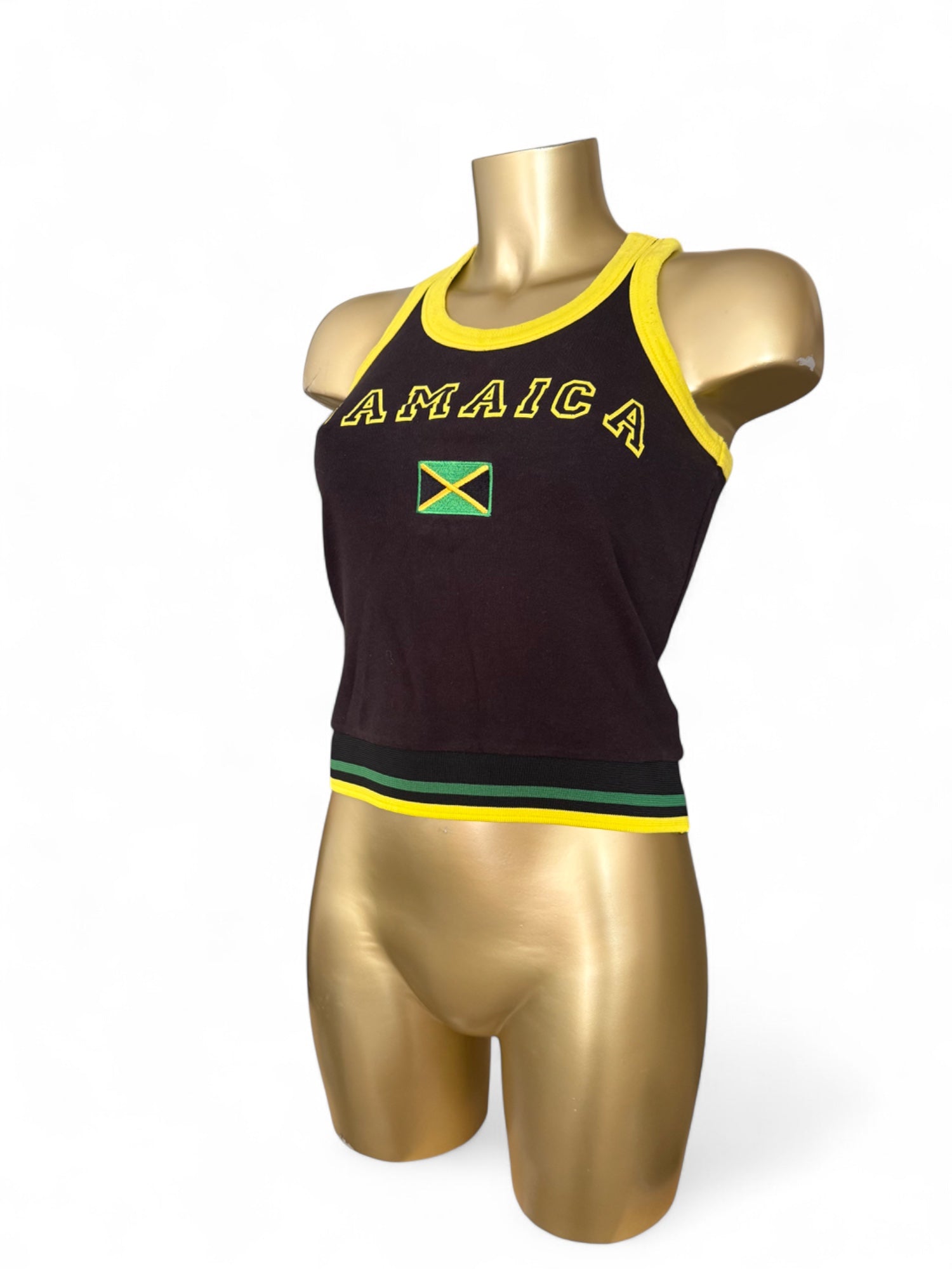Black Jamaica tank top (S)