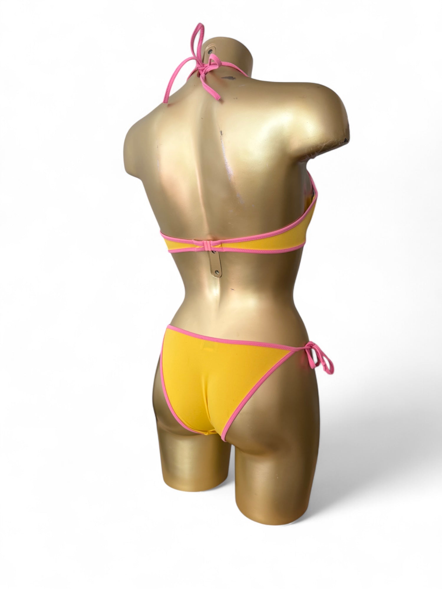 Yellow pads bikini set (S)