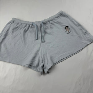 Baby blue cotton underwear low rise mini shorty (S/M)