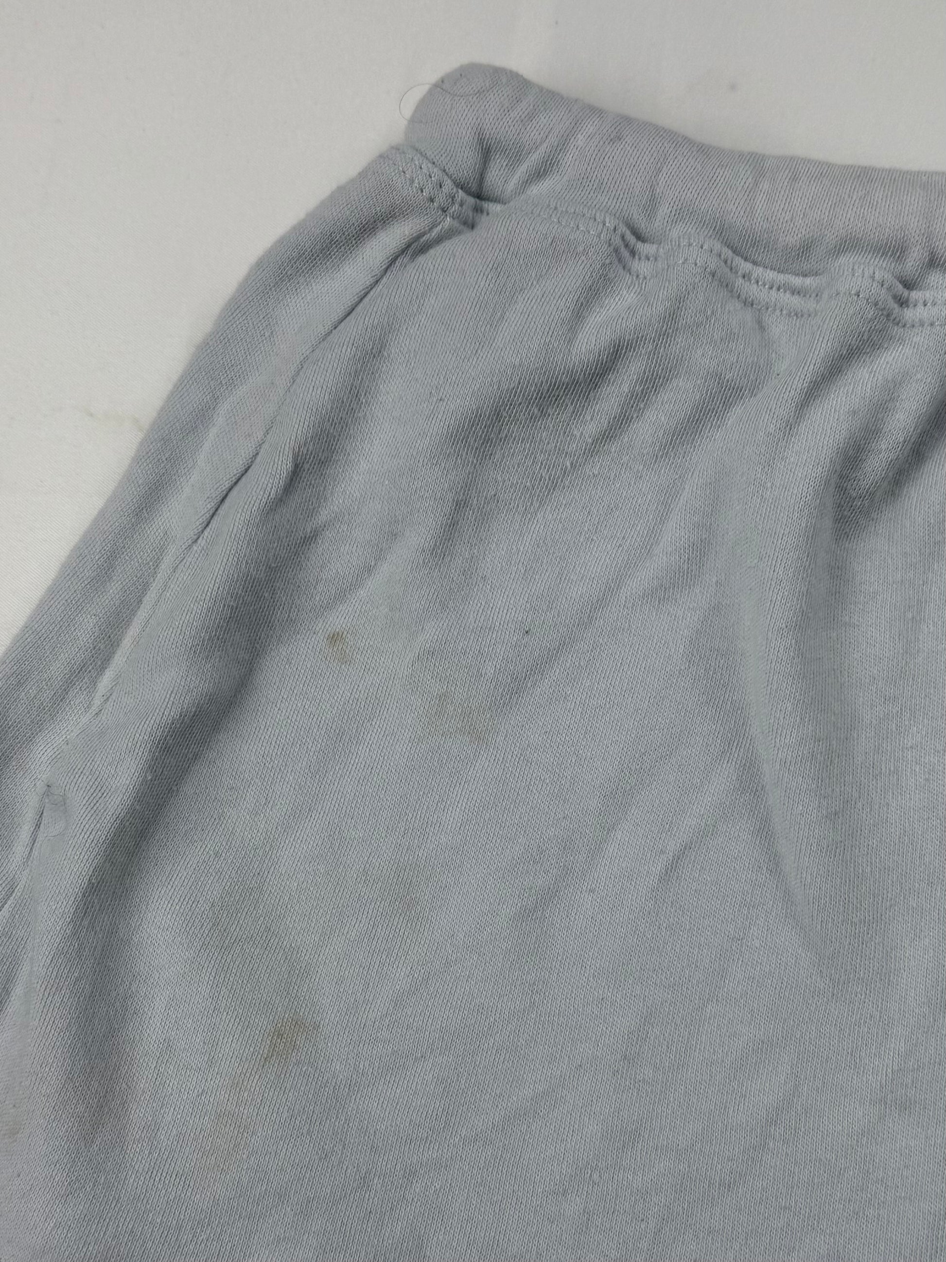Baby blue cotton underwear low rise mini shorty (S/M)