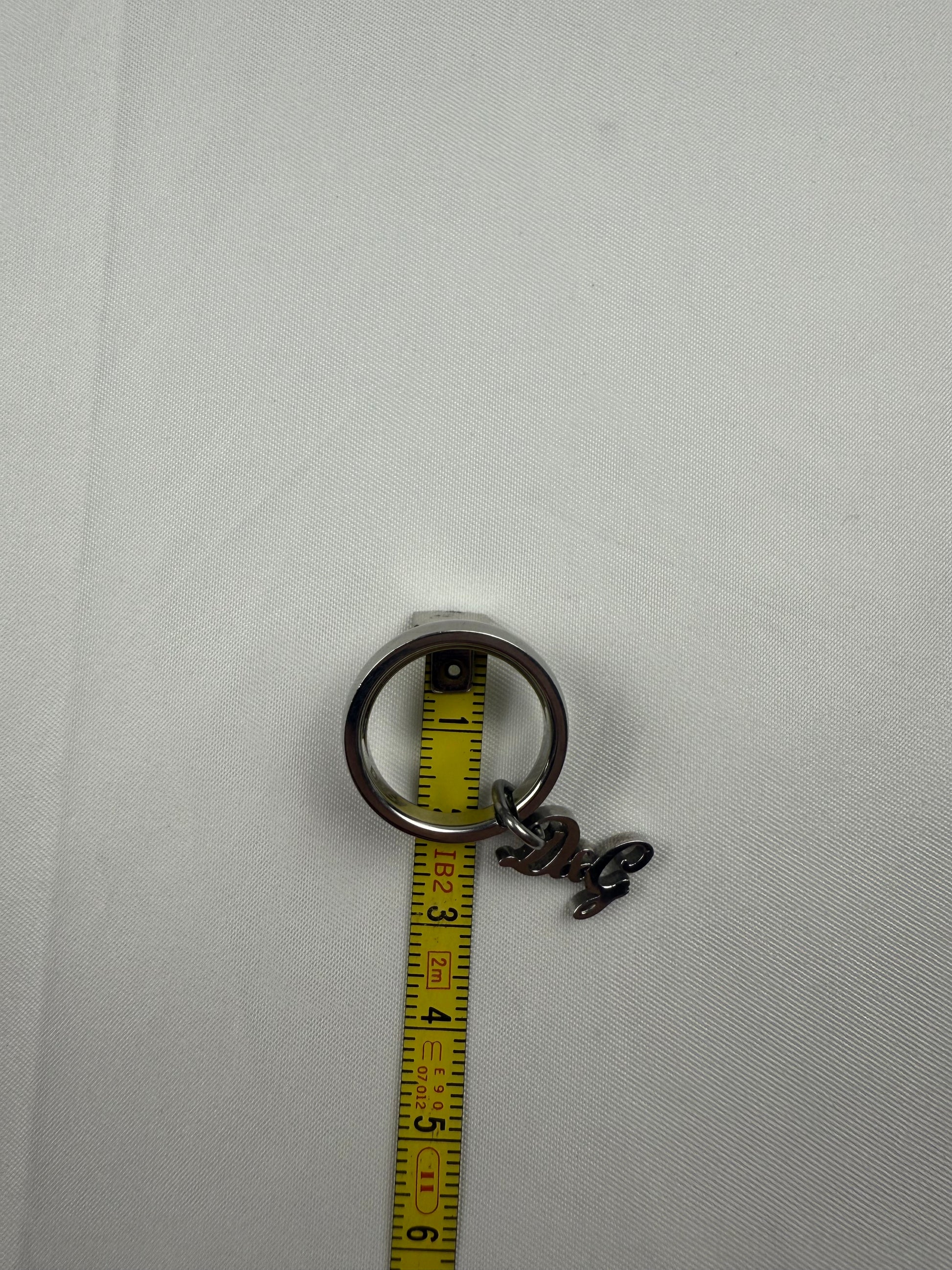 Silver inox logo ring