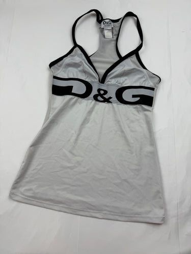 White lycra tank top (XS)