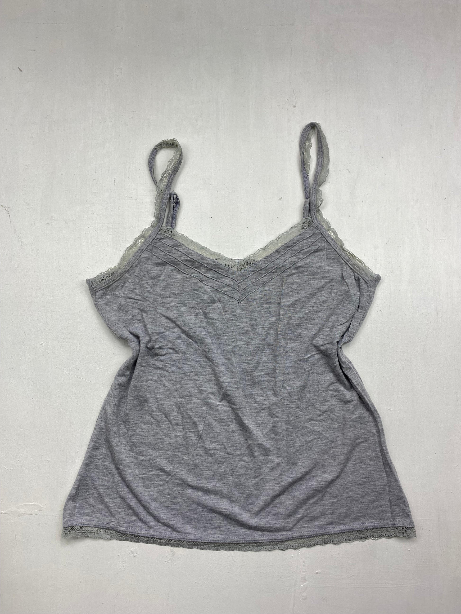 Grey cotton cami top (M/L)