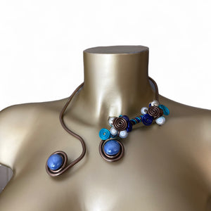 Rigid multiway boho necklace