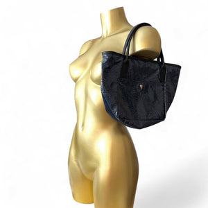 Navy blue handbag