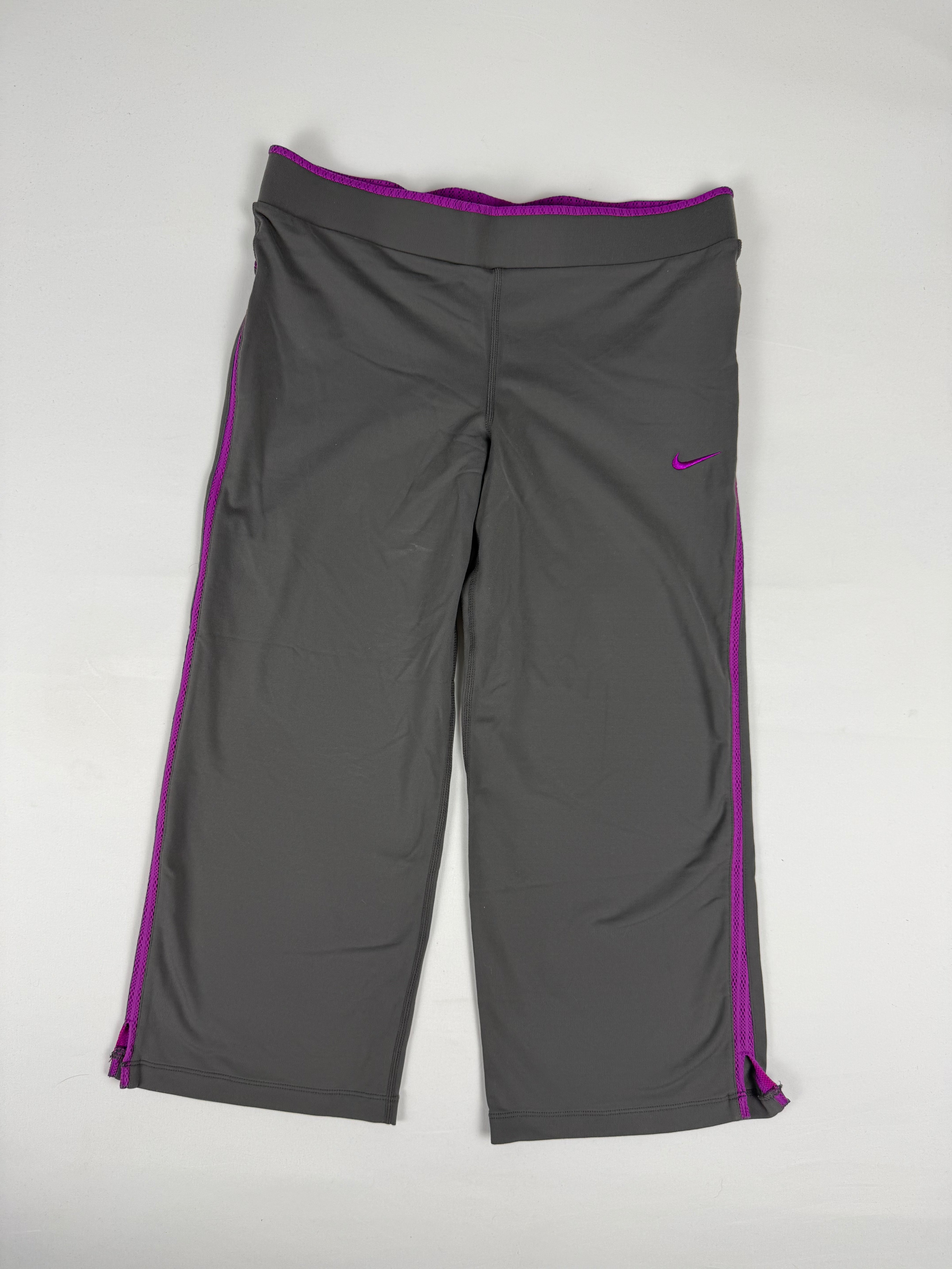 Grey activewear capri pants (M)
