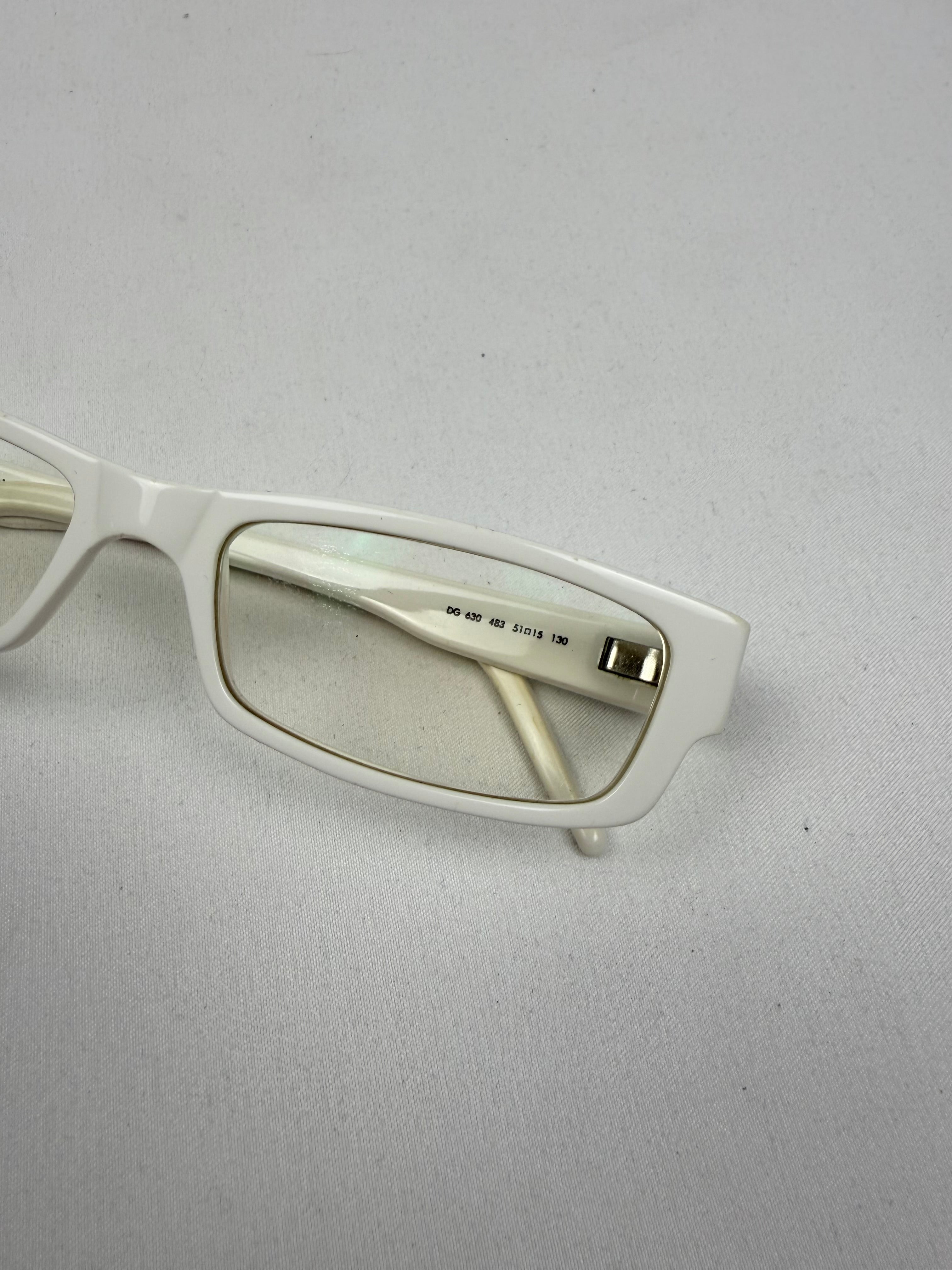 White logo office glasses (with prescription)