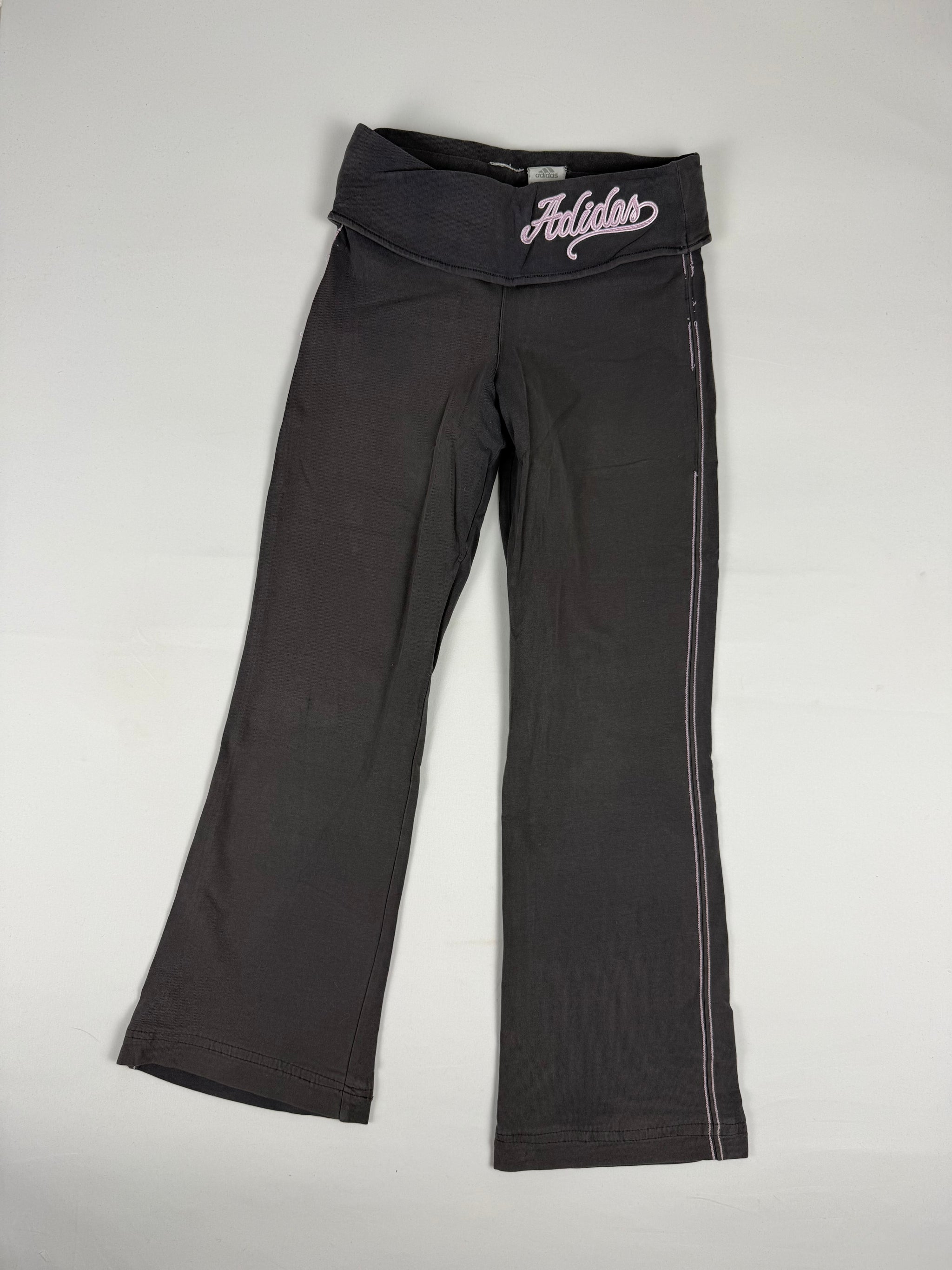 Grey cotton activewear capri pants (XS)