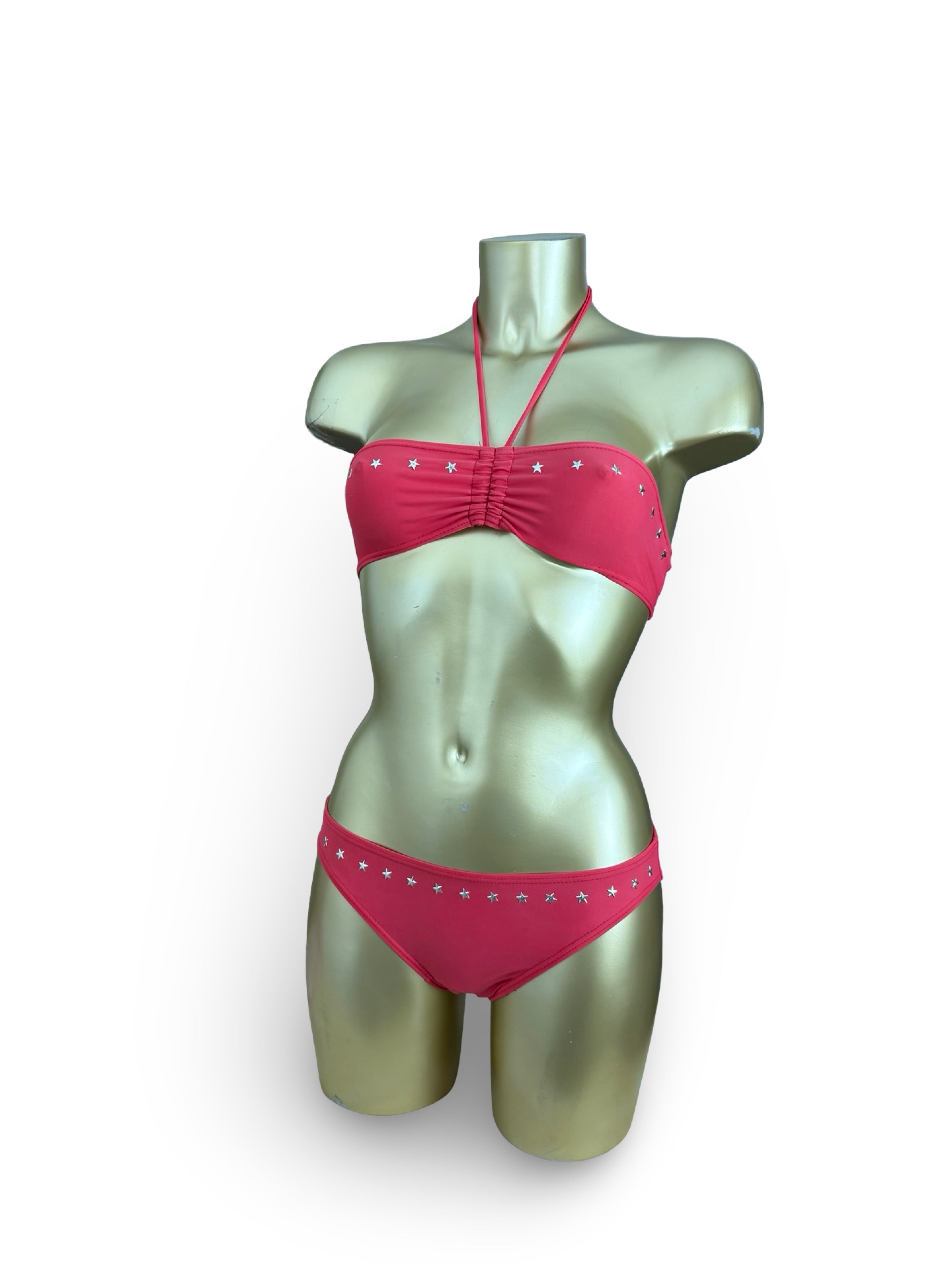 Red low rise bikini set (XS)