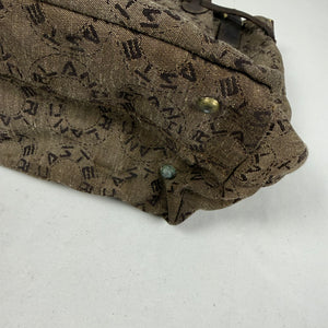 Brown maxi uni shoulder bag (28x38 cm)