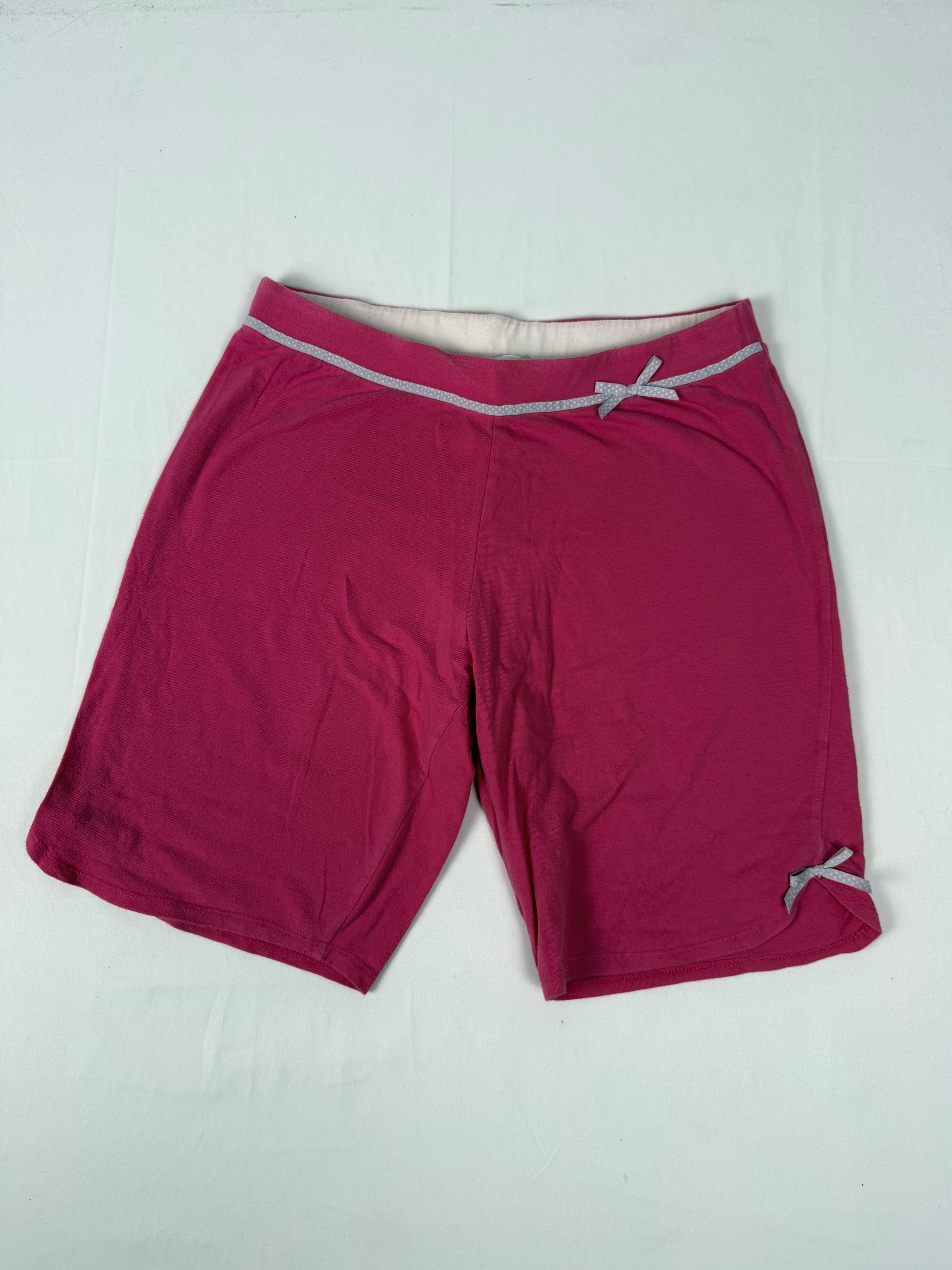Pink cotton low rise cotton short (S/M)