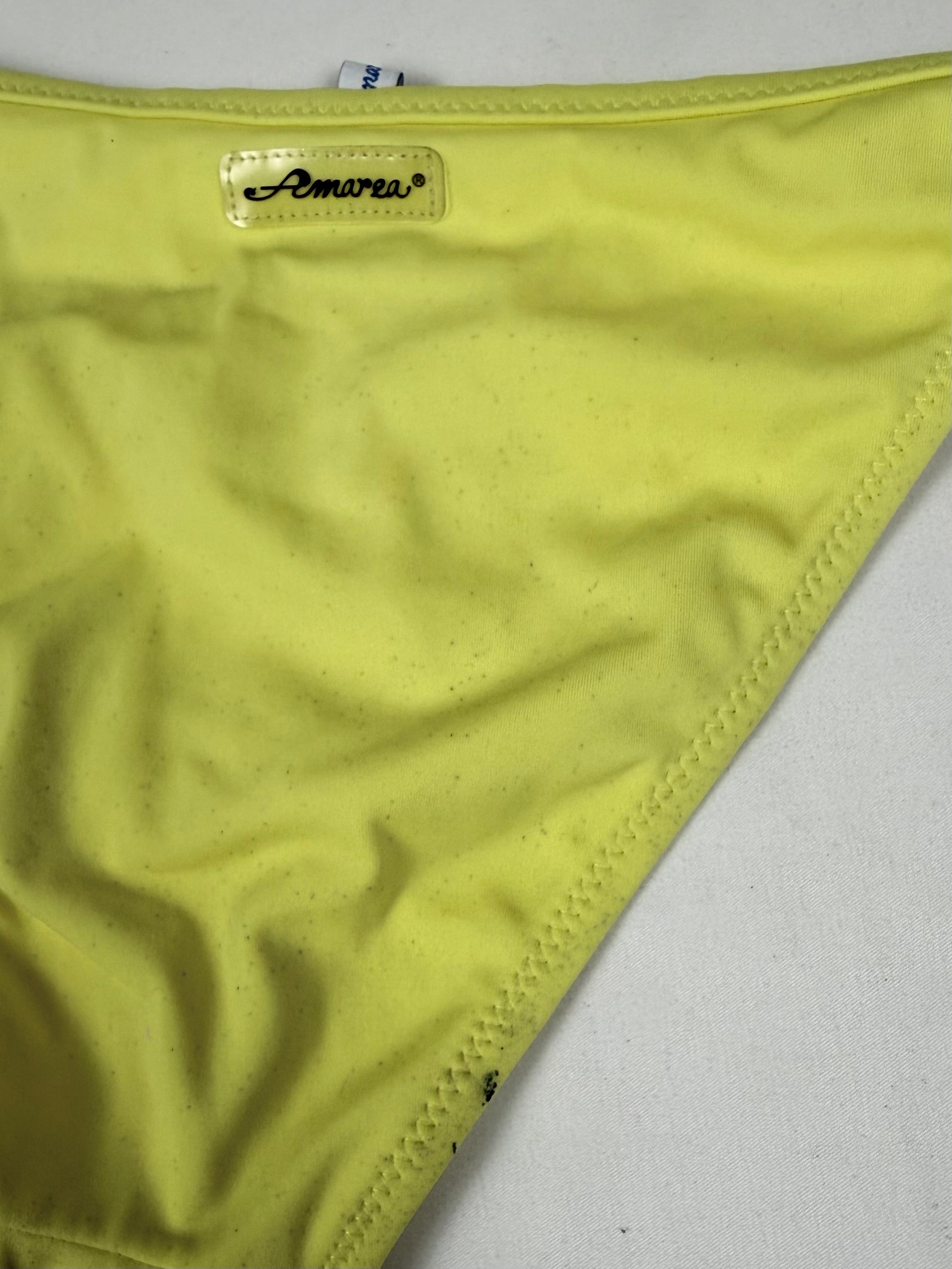 Yellow low rise bikini set (S/M)