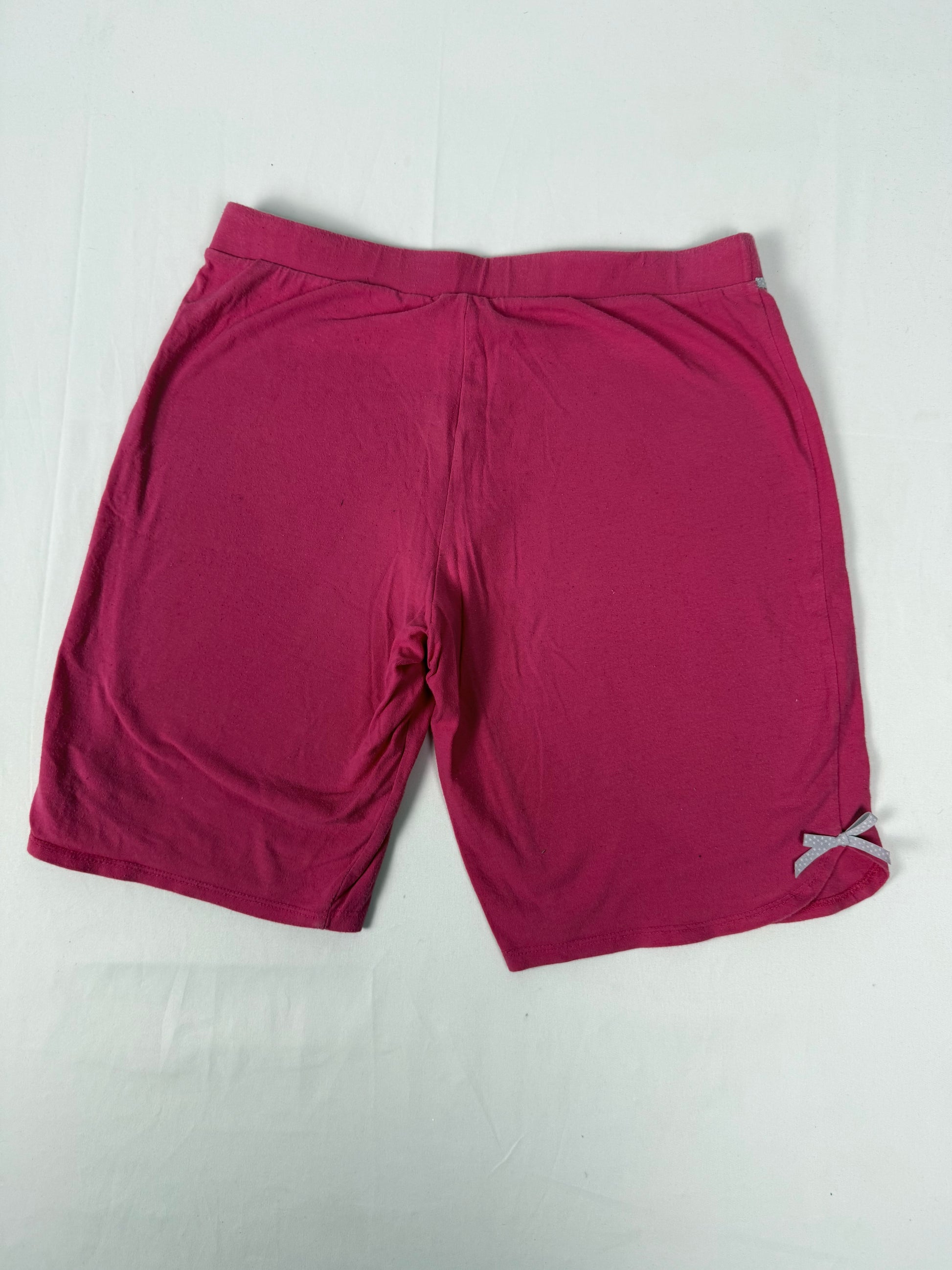 Pink cotton low rise cotton short (S/M)