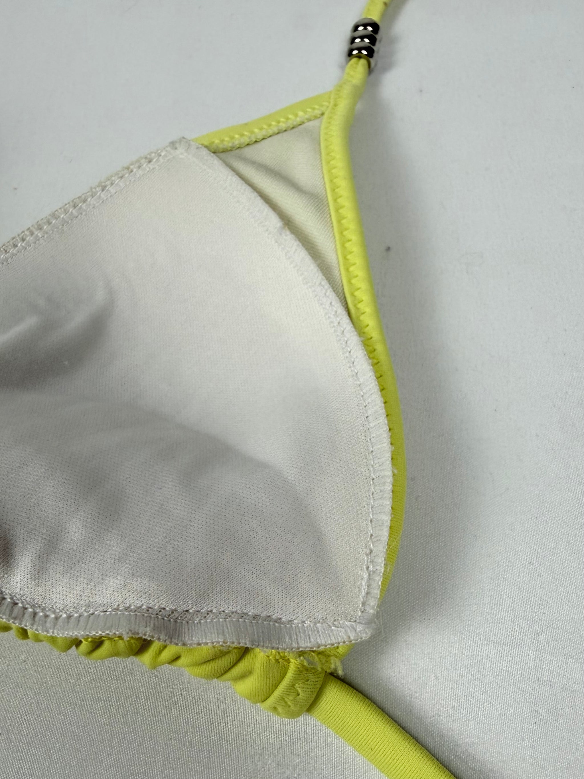 Yellow low rise bikini set (S/M)