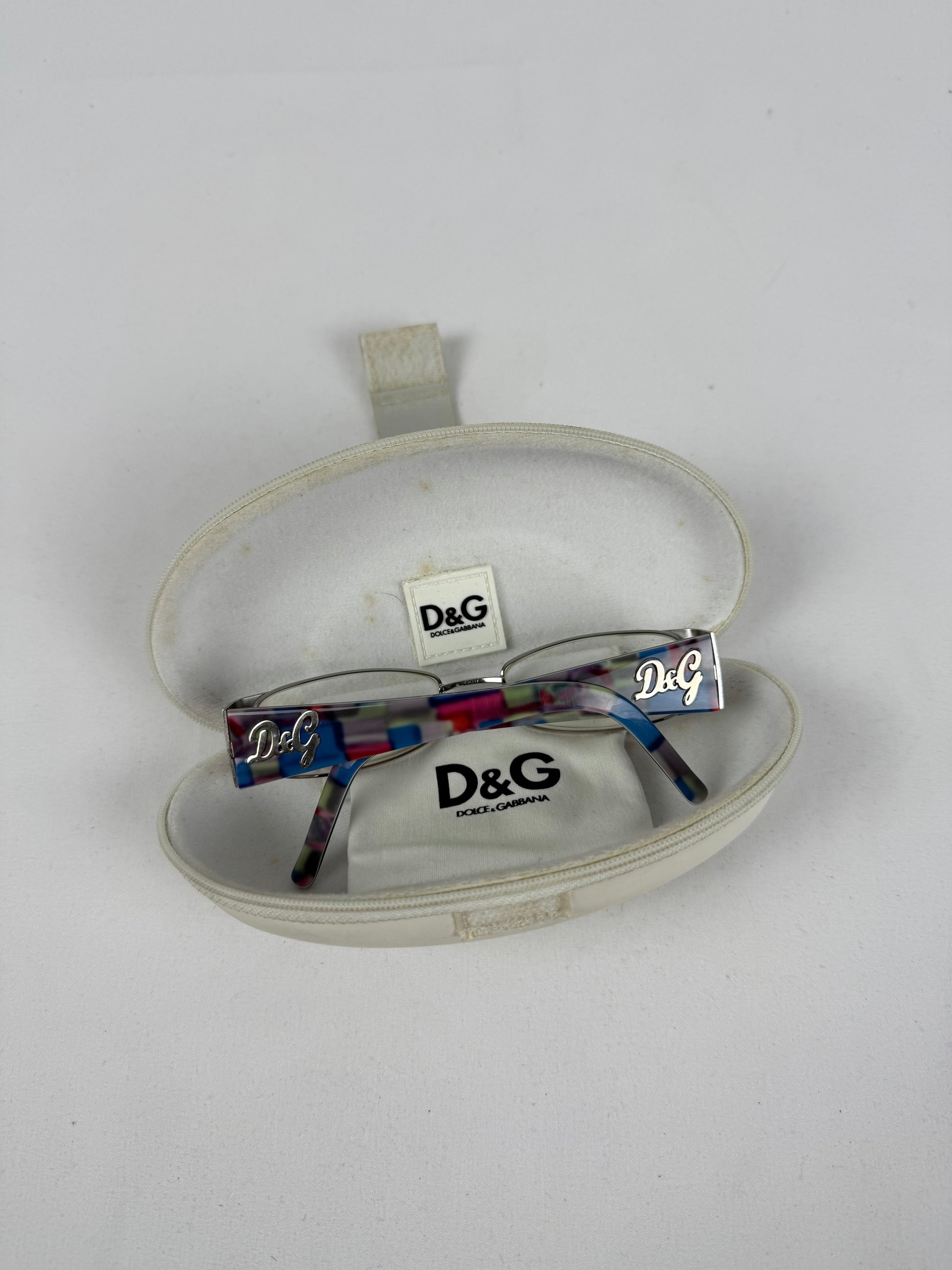 Multicolor & silver logo office glasses (without prescription)