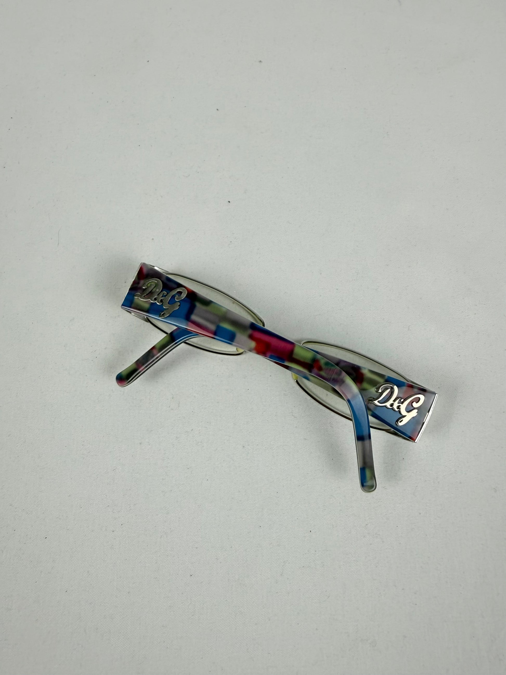 Multicolor & silver logo office glasses (without prescription)