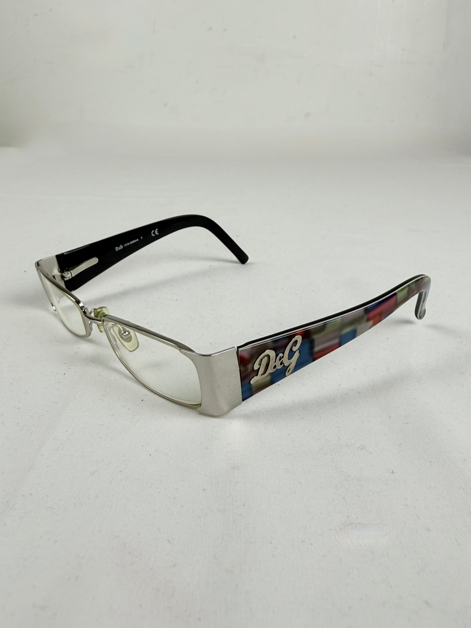Multicolor & silver logo office glasses (without prescription)