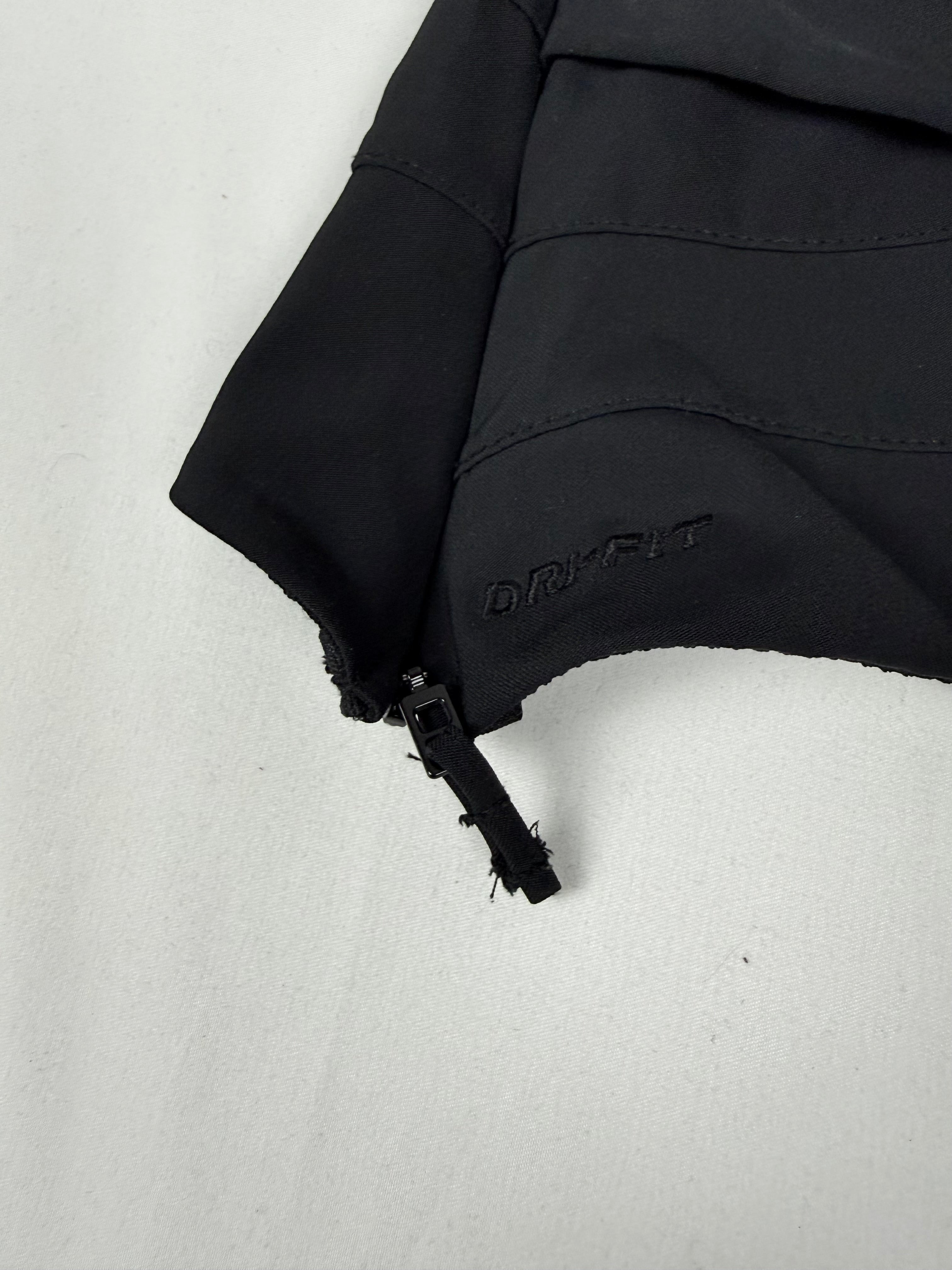 Black activewear graphic top (XS/S)