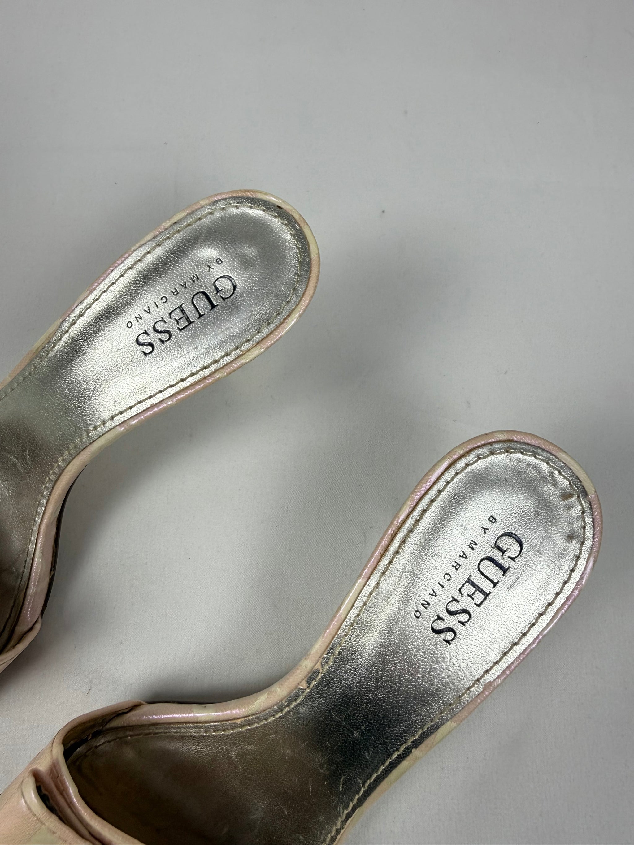 Baby pink charms kitten heels (37)