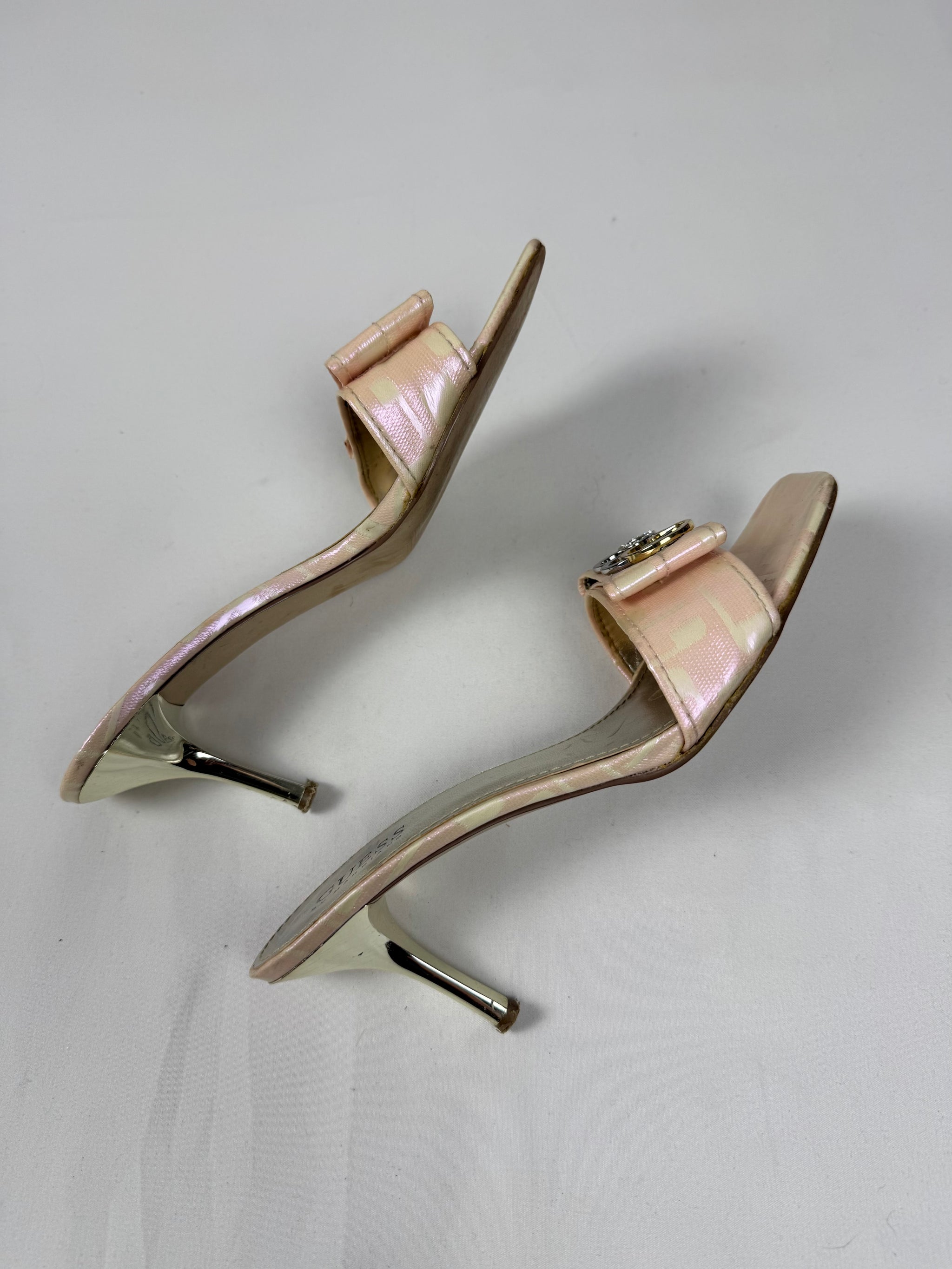Baby pink charms kitten heels (37)