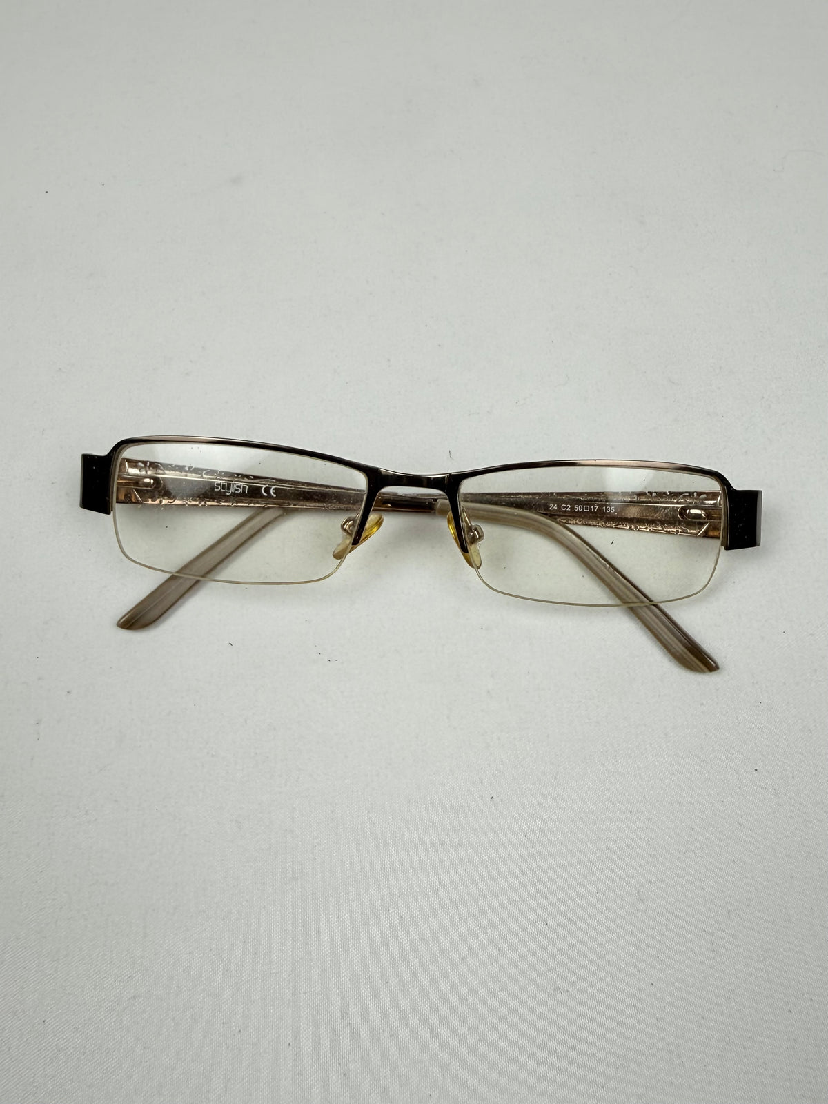 Gold office glasses (with prescription)