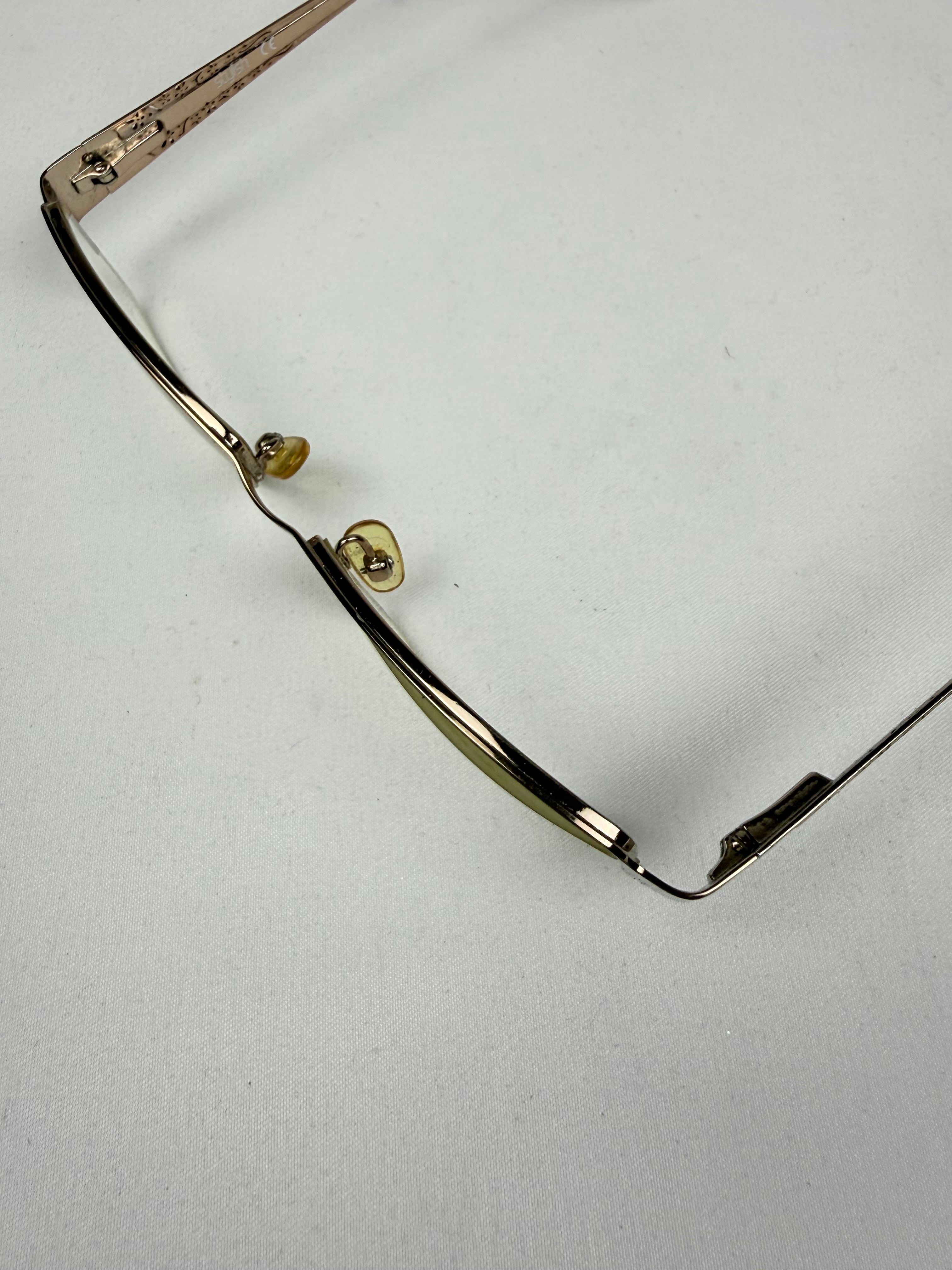 Gold office glasses (with prescription)