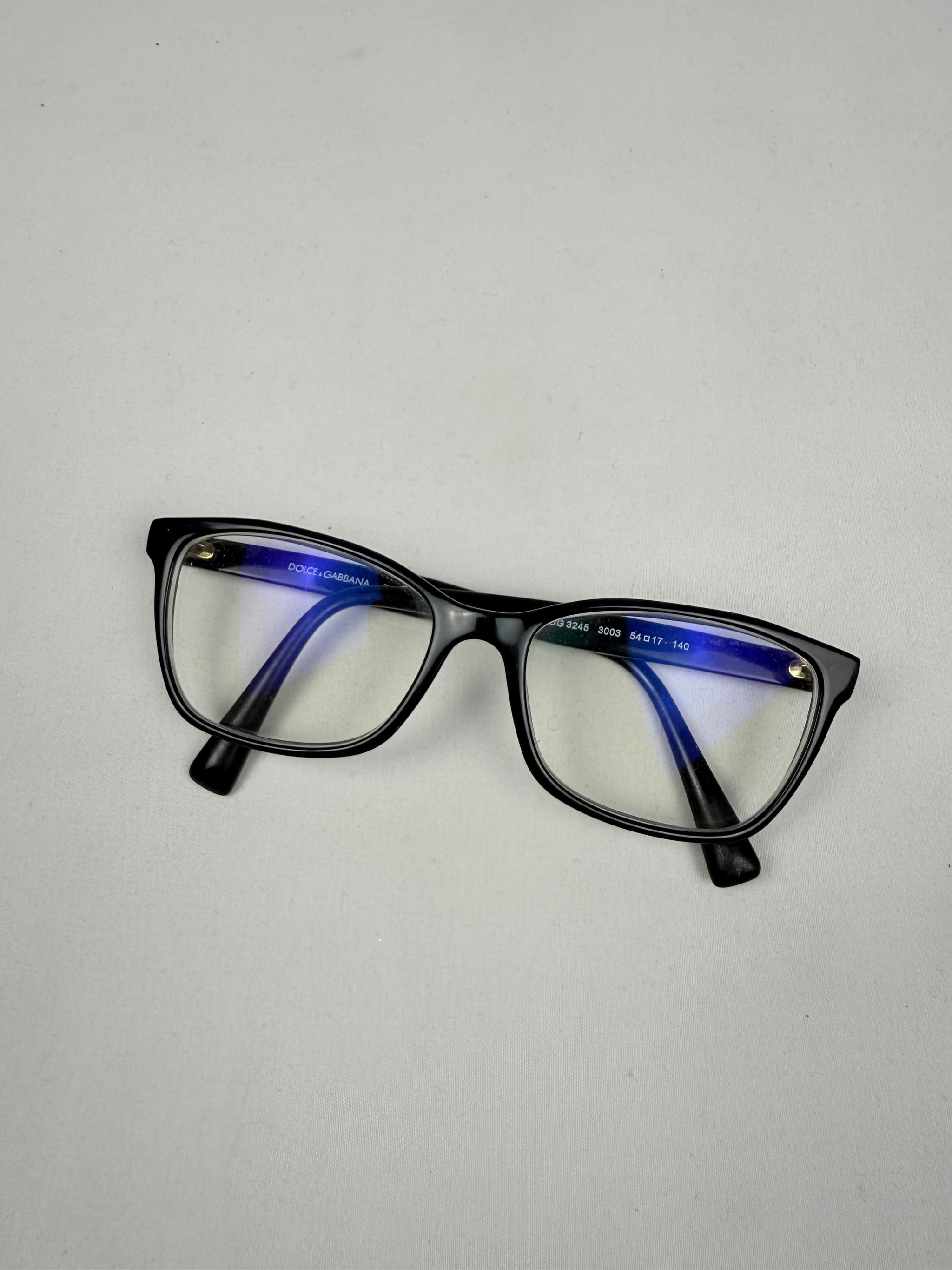 Black logo office glasses (with prescription)