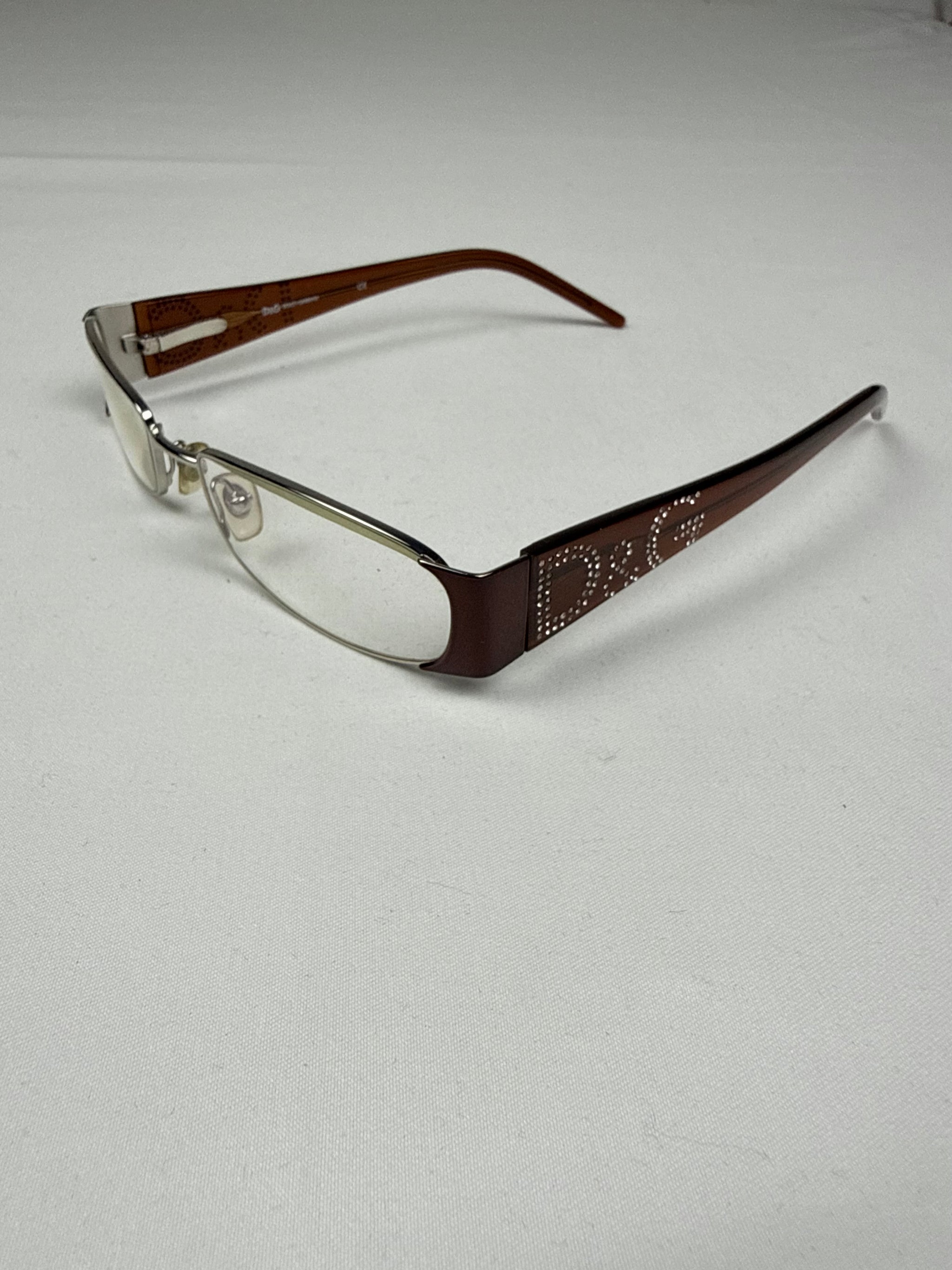 Brown logo office glasses (with prescription)