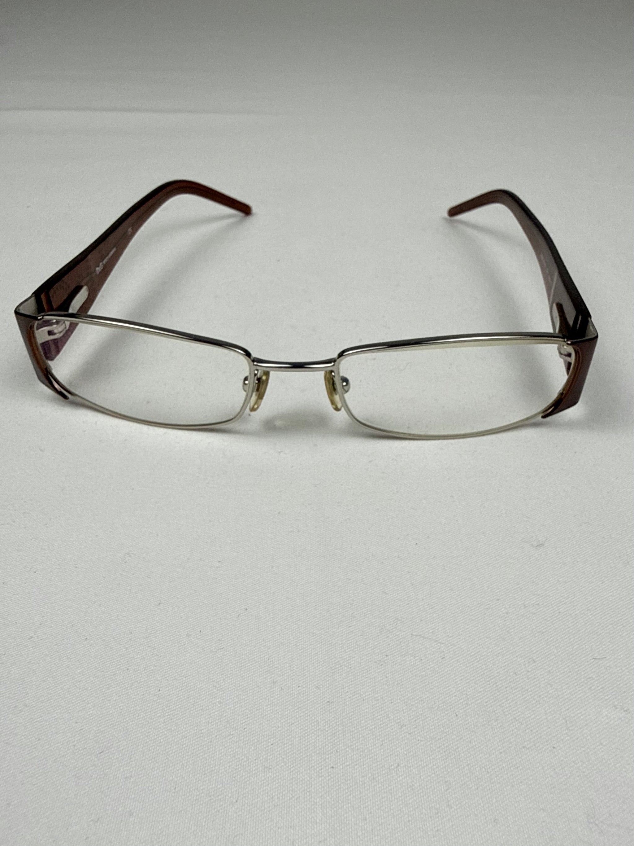 Brown logo office glasses (with prescription)