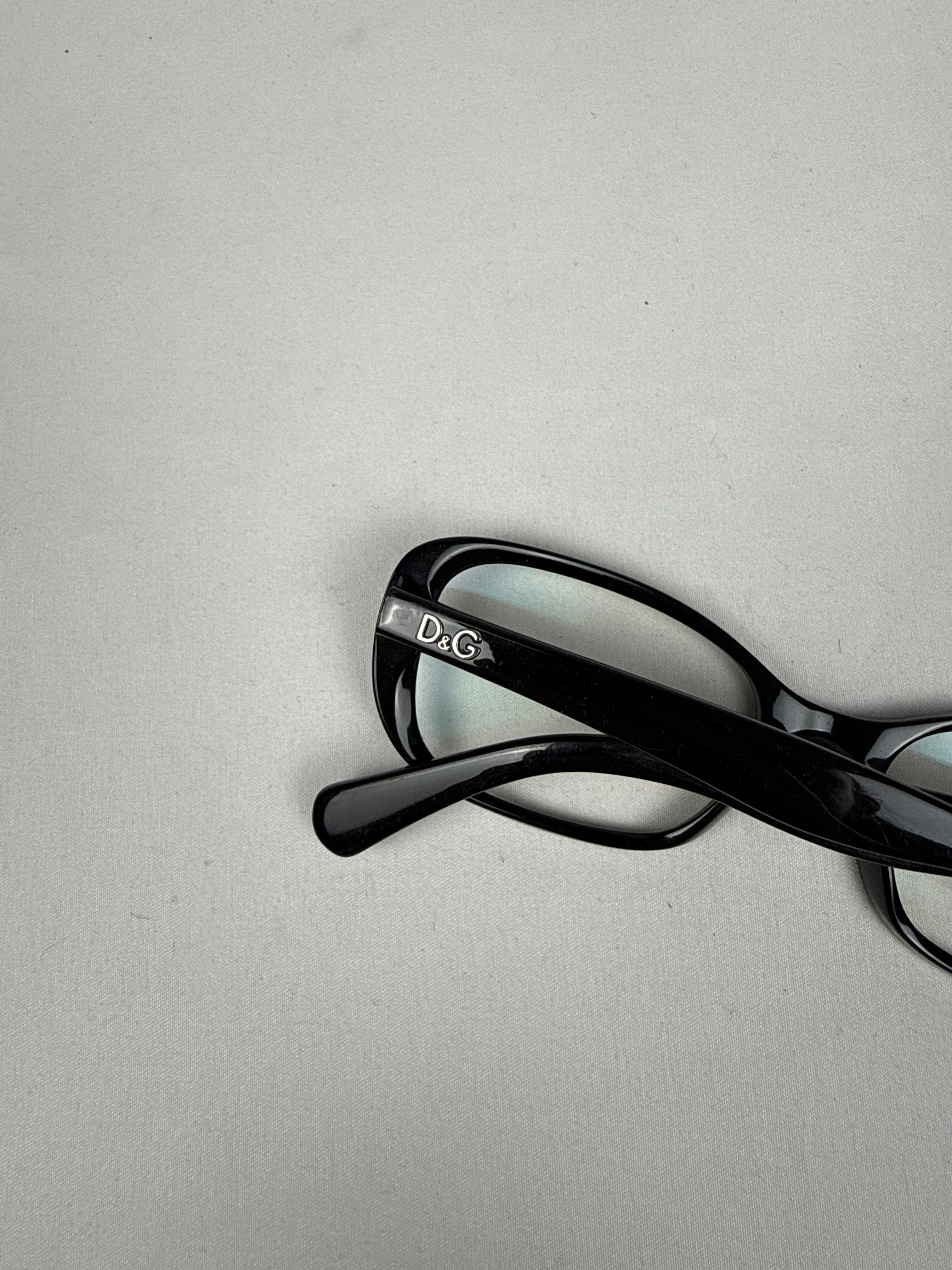 Black logo office glasses (no prescription)