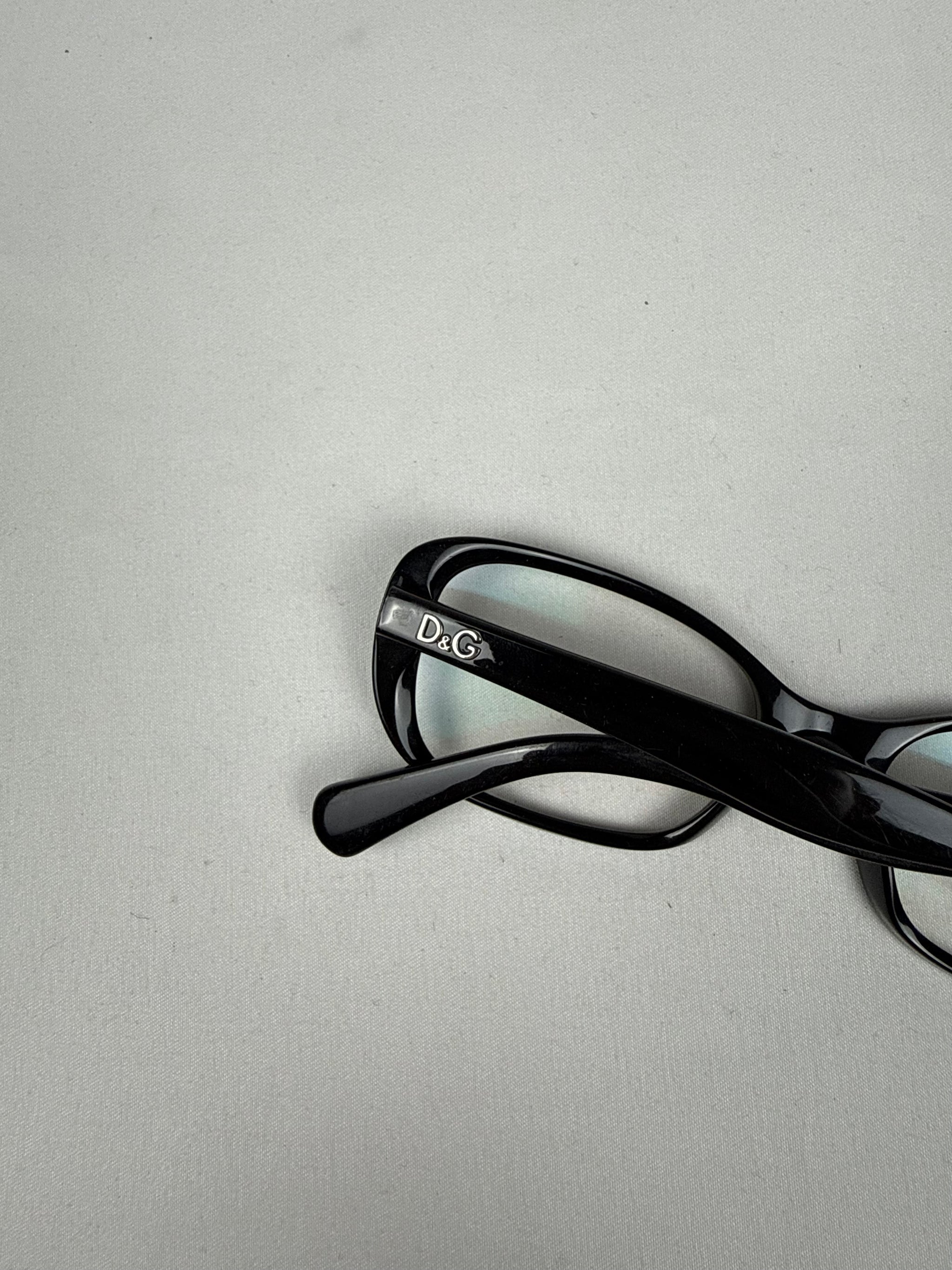 Black logo office glasses (no prescription)