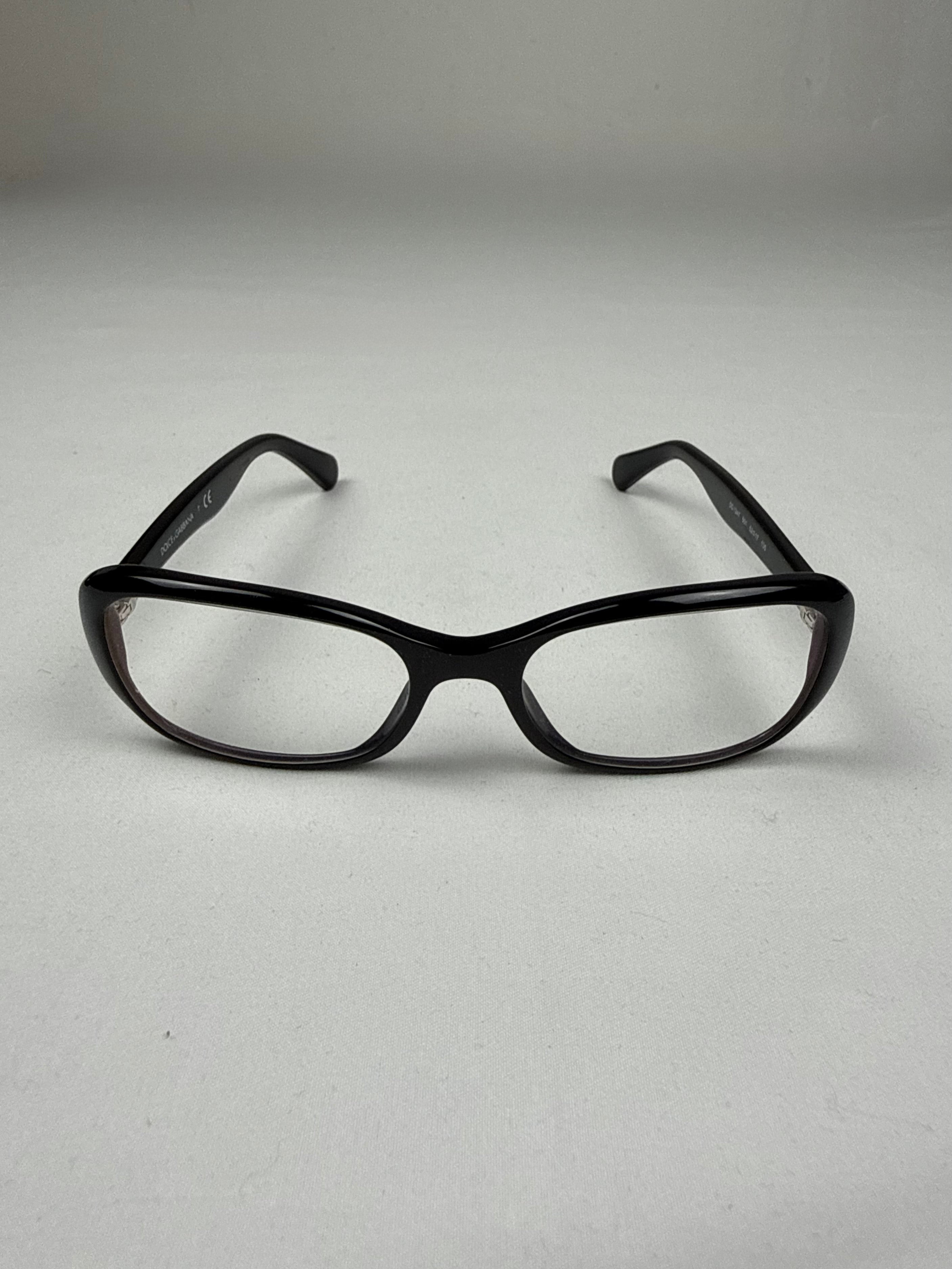 Black logo office glasses (no prescription)