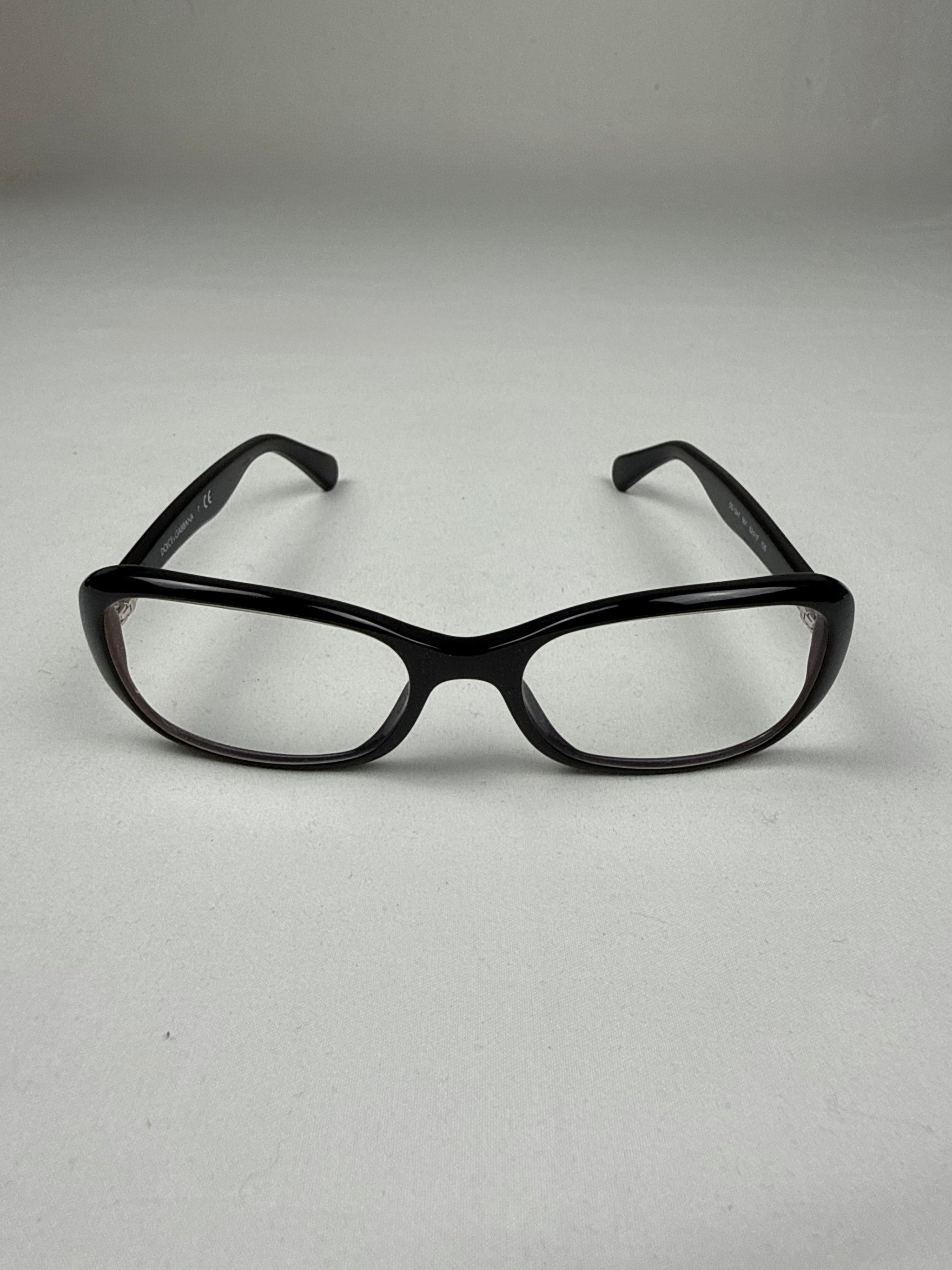 Black logo office glasses (no prescription)
