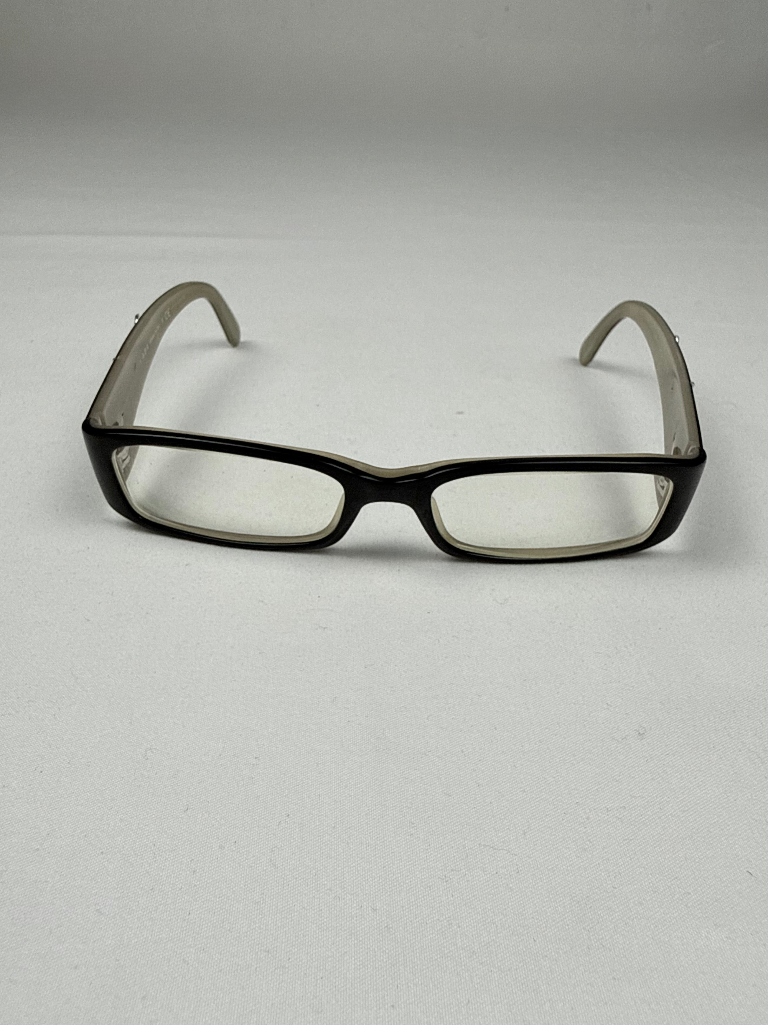 Black office square glasses (with prescription)