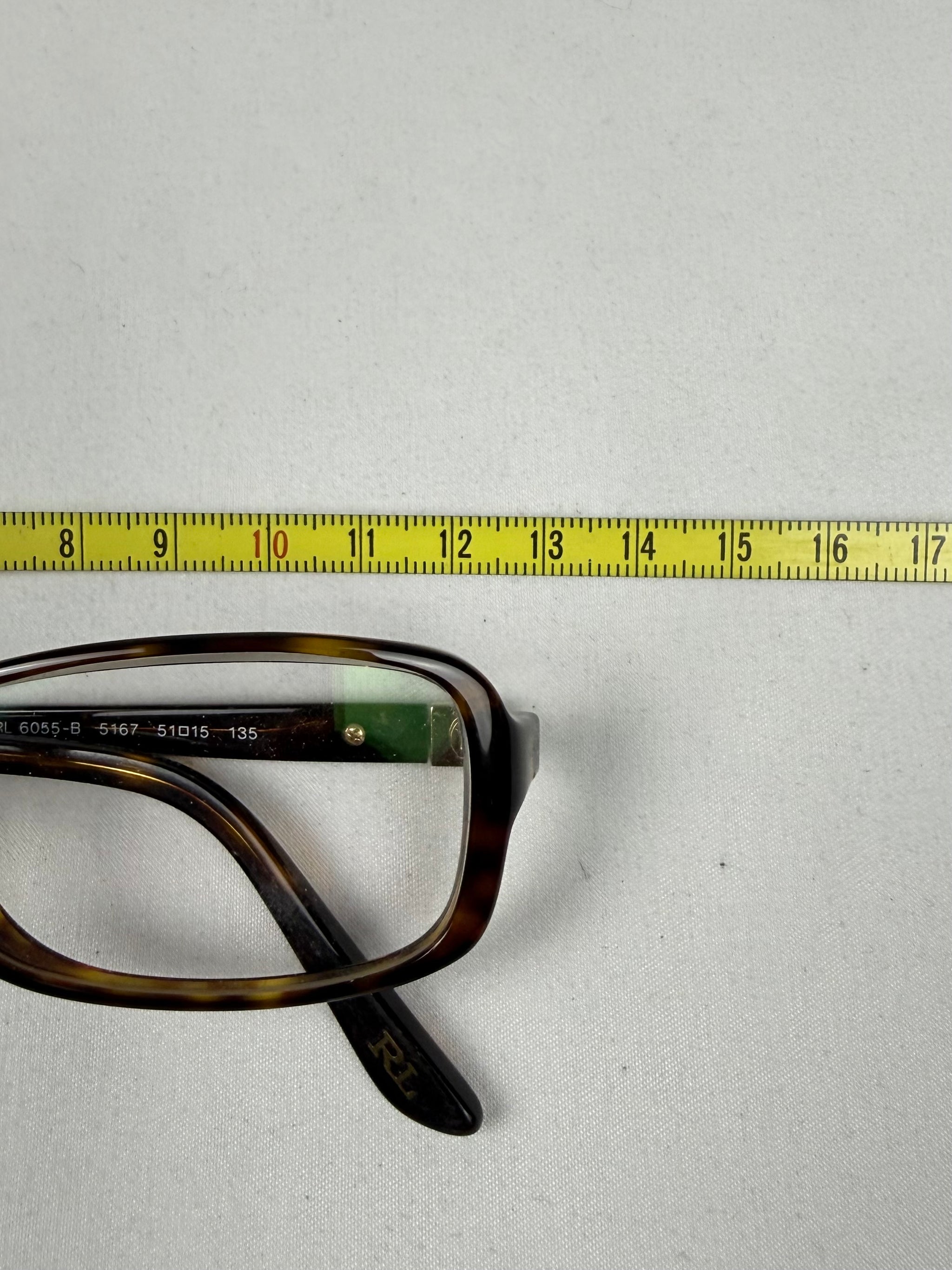 Brown square office glasses (with prescription)