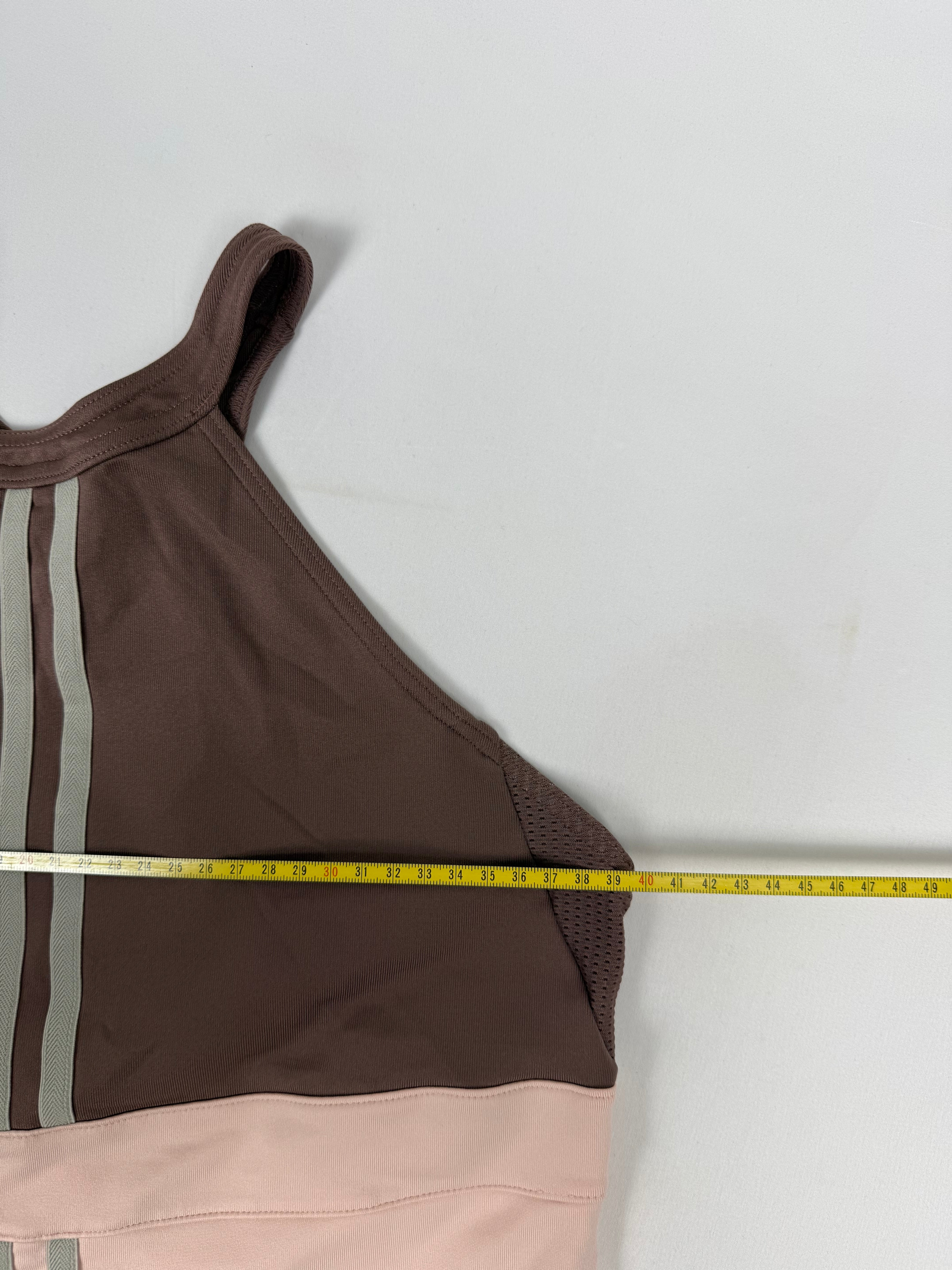 Pink activewear stretchy tank top (L)