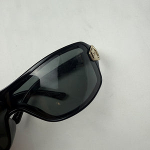 Black buckle belt detail sunglasses