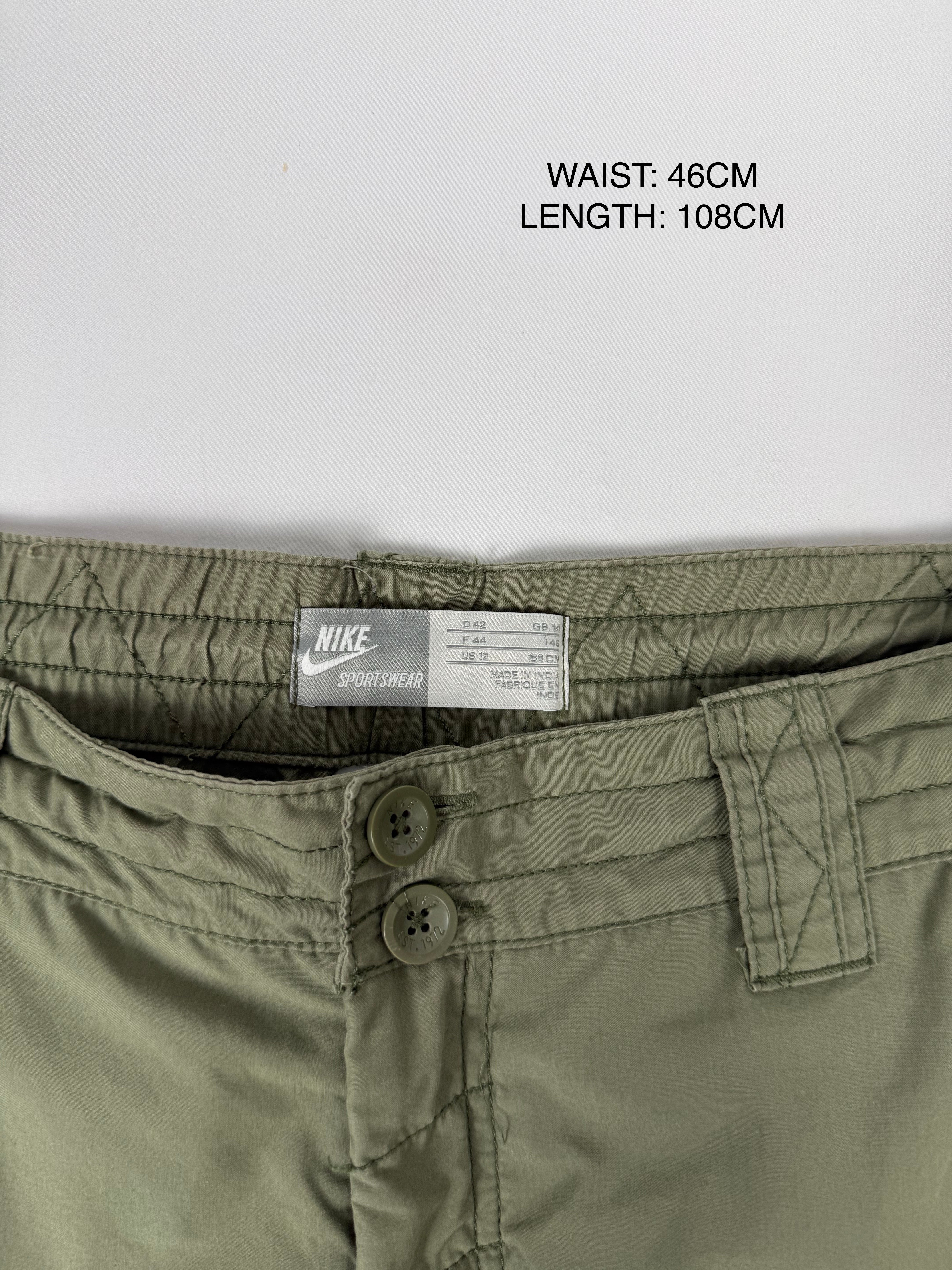 Khaki low rise baggy pants (XL)