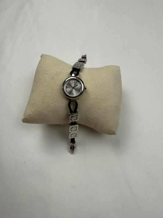 Vintage silver inox  jewelry watch