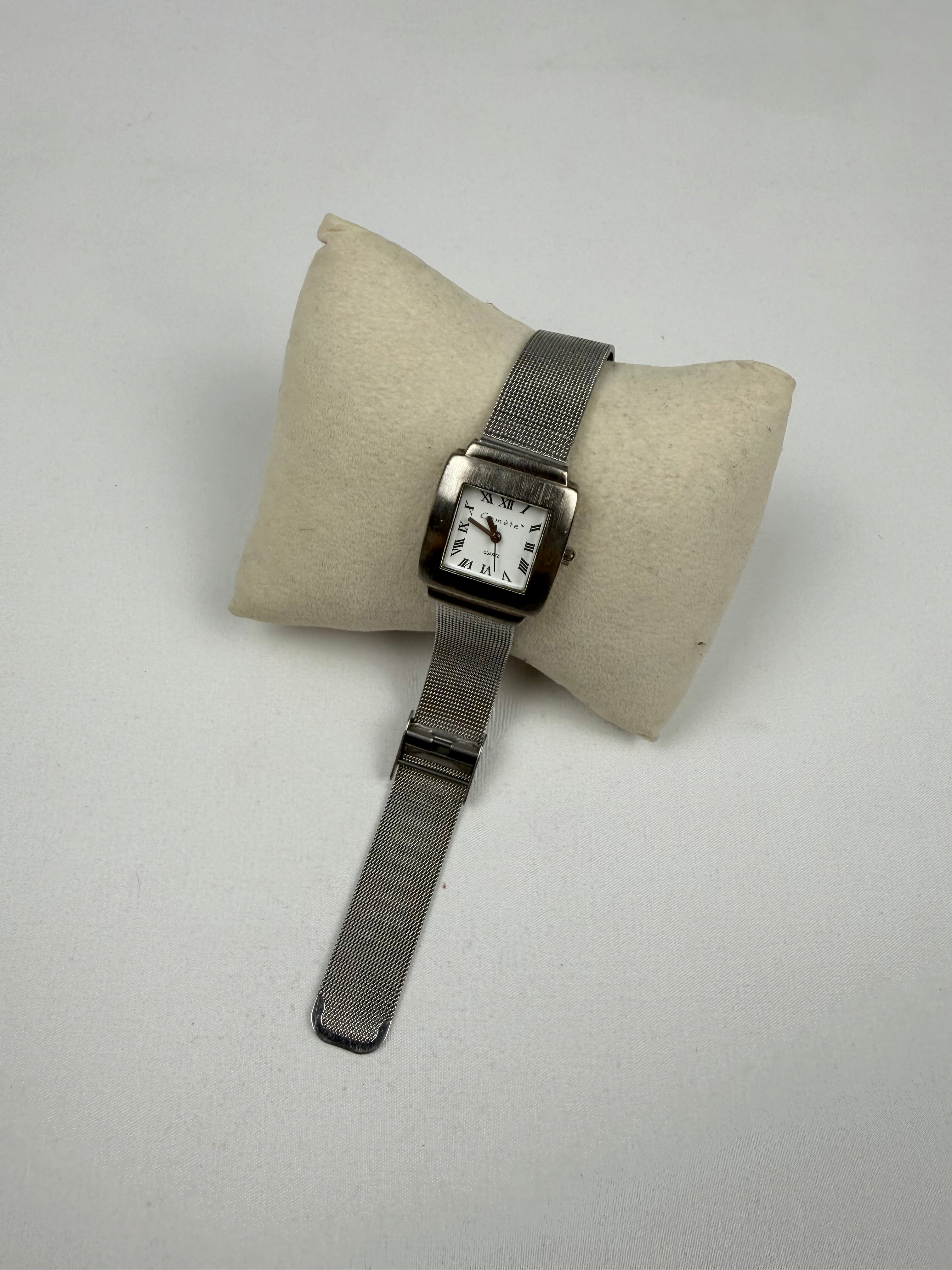 Vintage stainless steel  jewelry watch