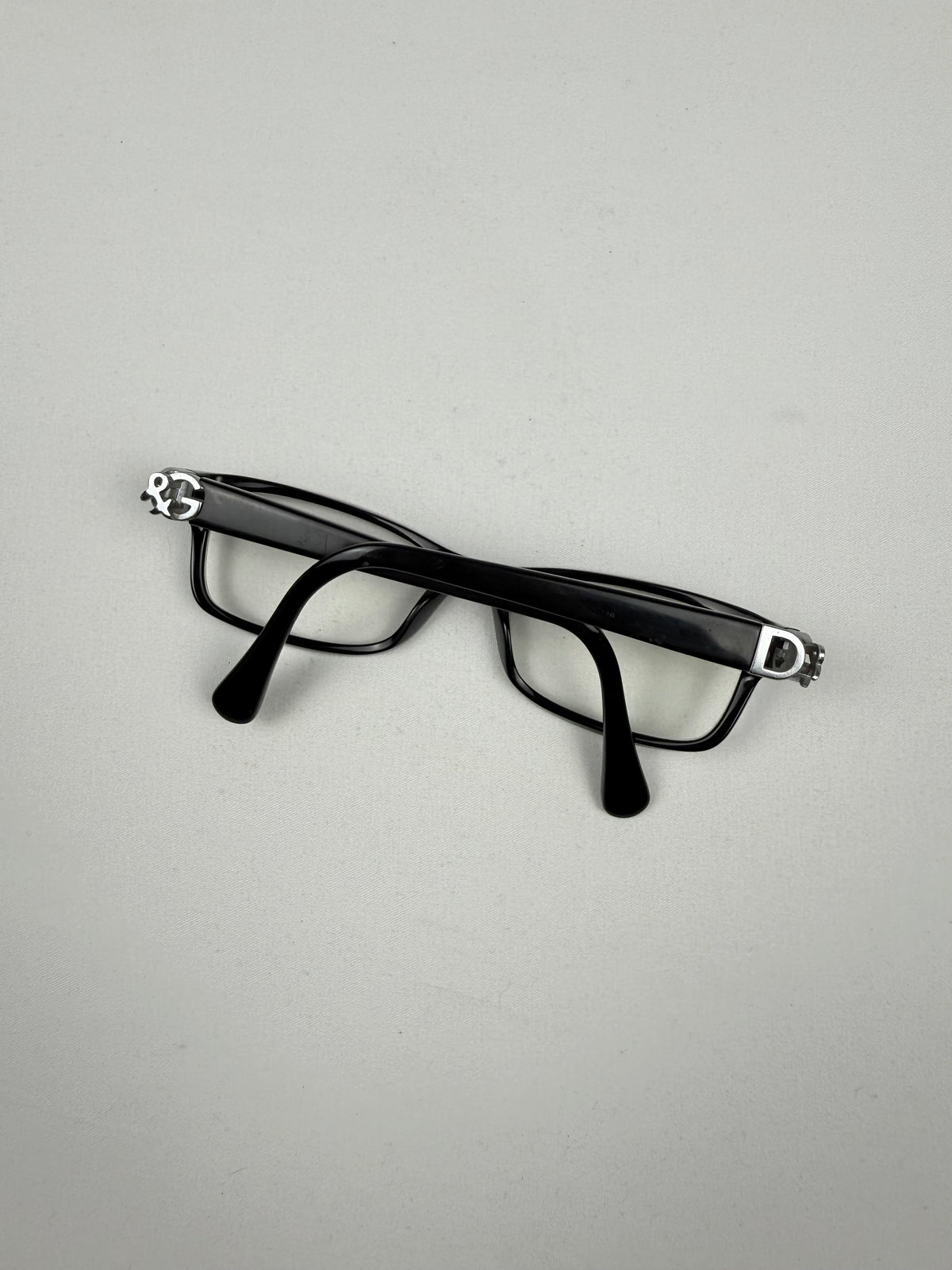 Black square office glasses (with prescription)