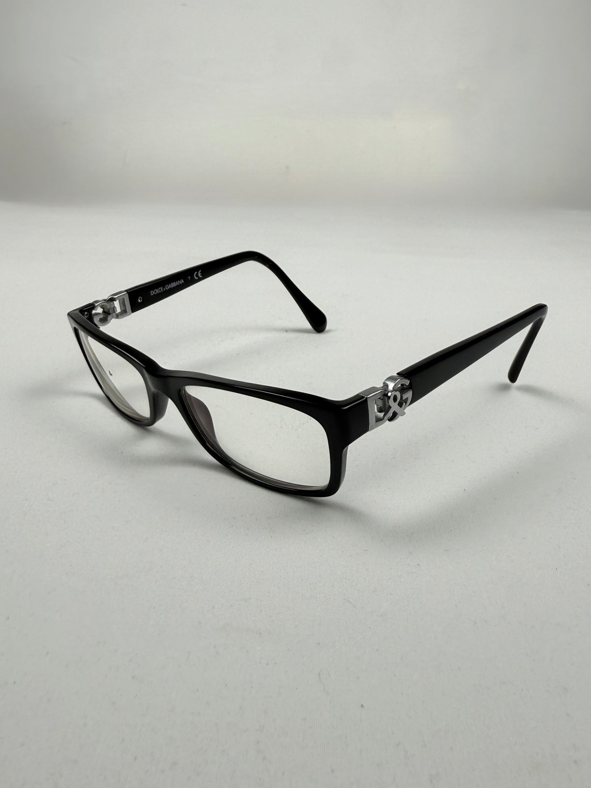 Black square office glasses (with prescription)
