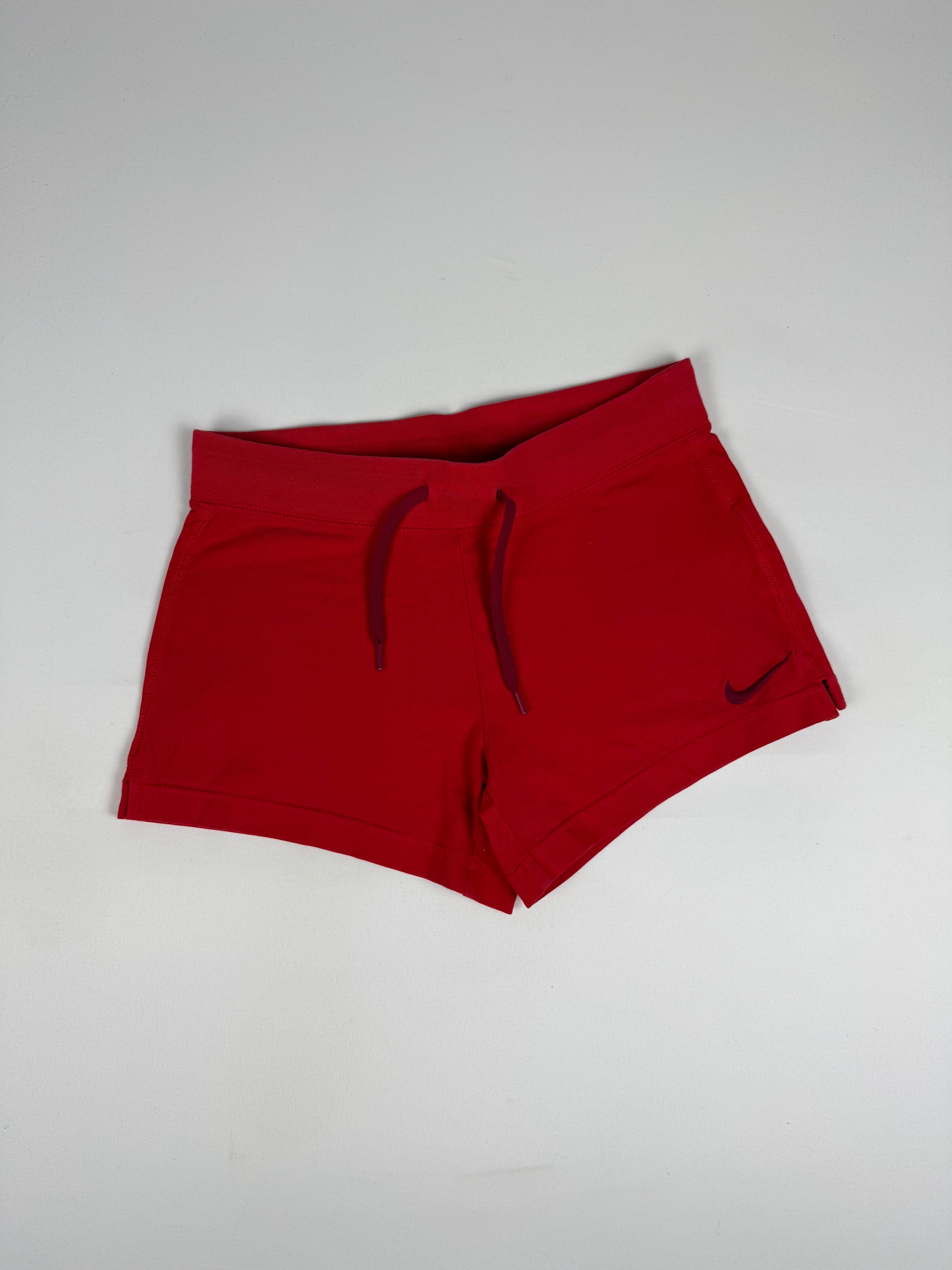 Red cotton mini short (XS)