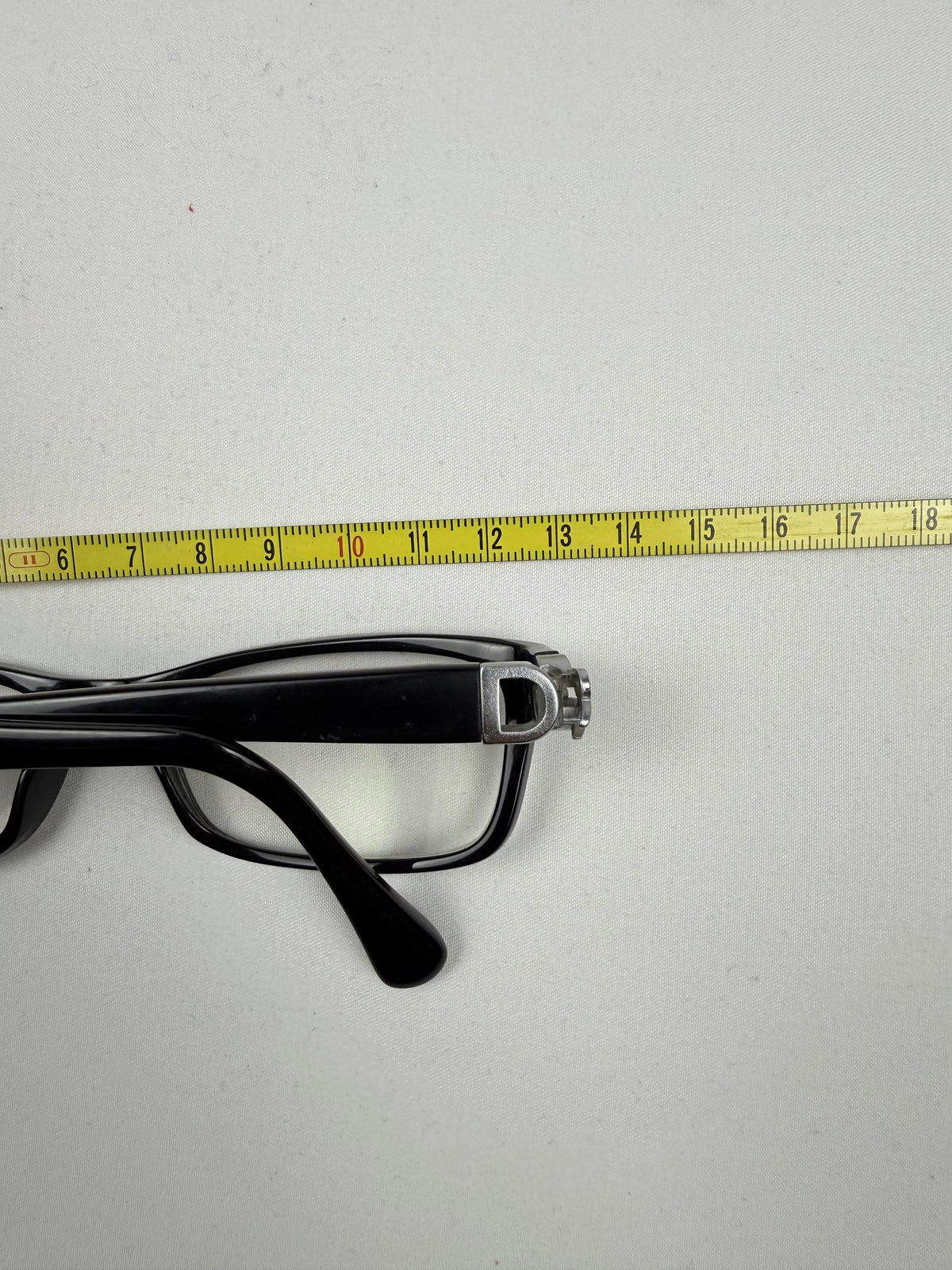 Black square office glasses (with prescription)