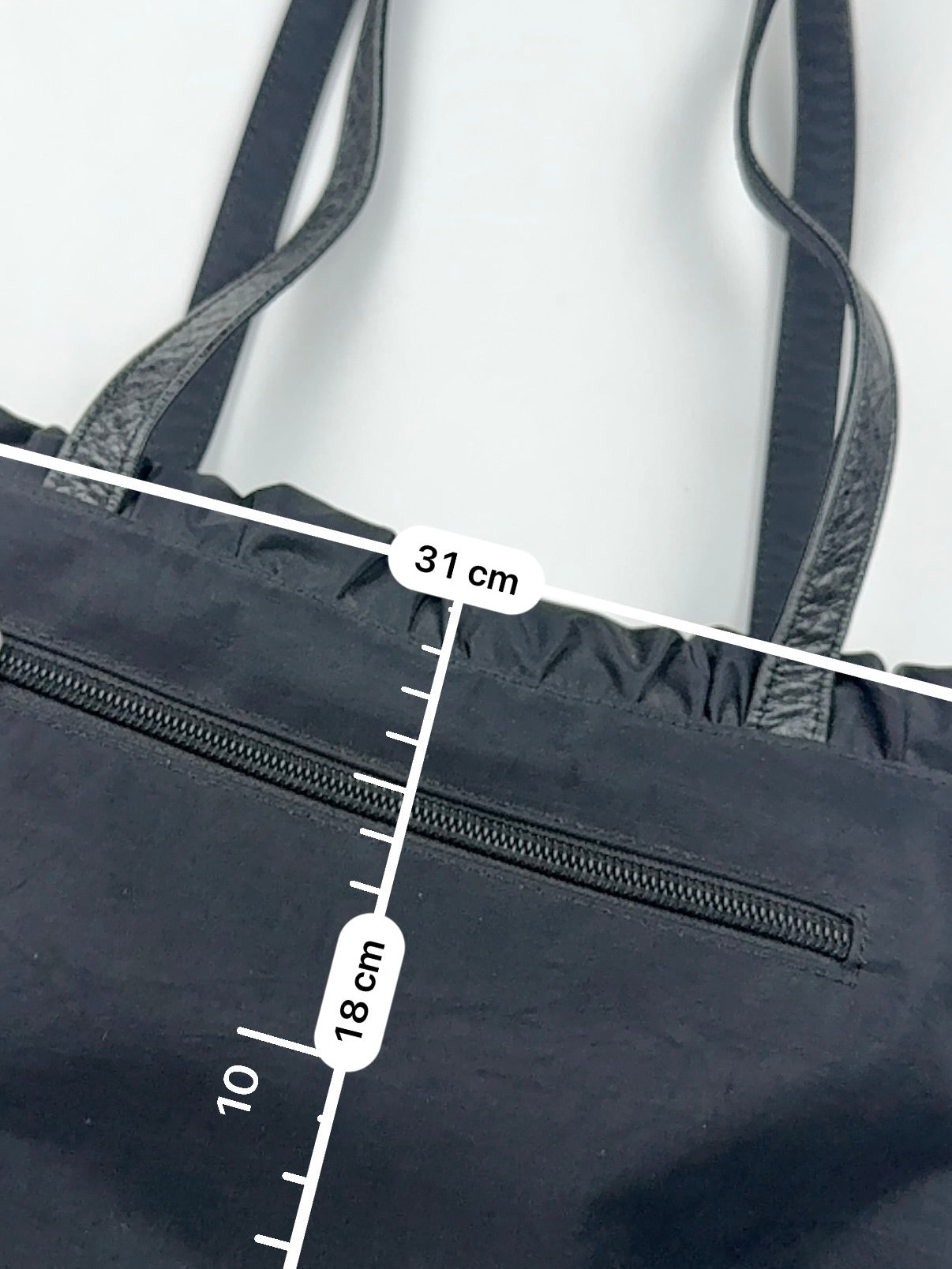 Black shoulder bag