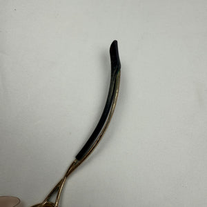 Gold snake 2000s shield sunglasses