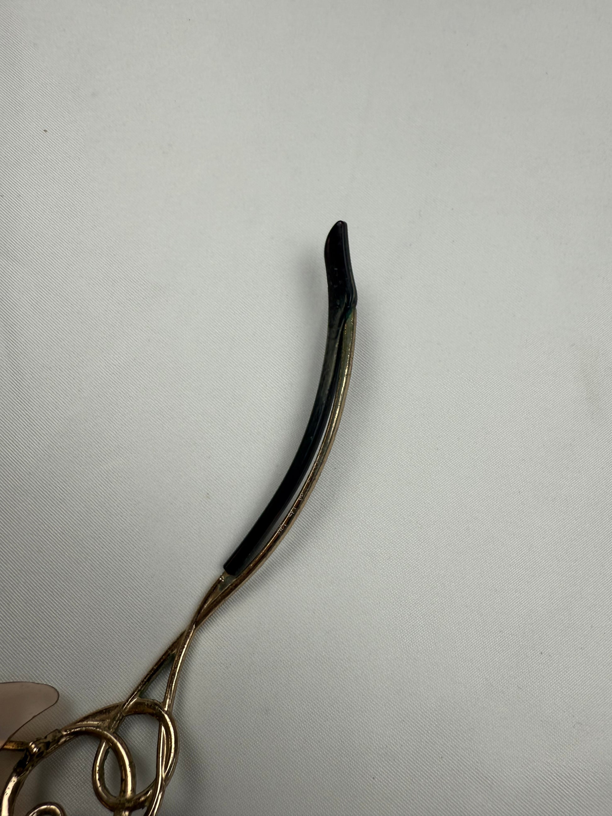 Gold snake 2000s shield sunglasses